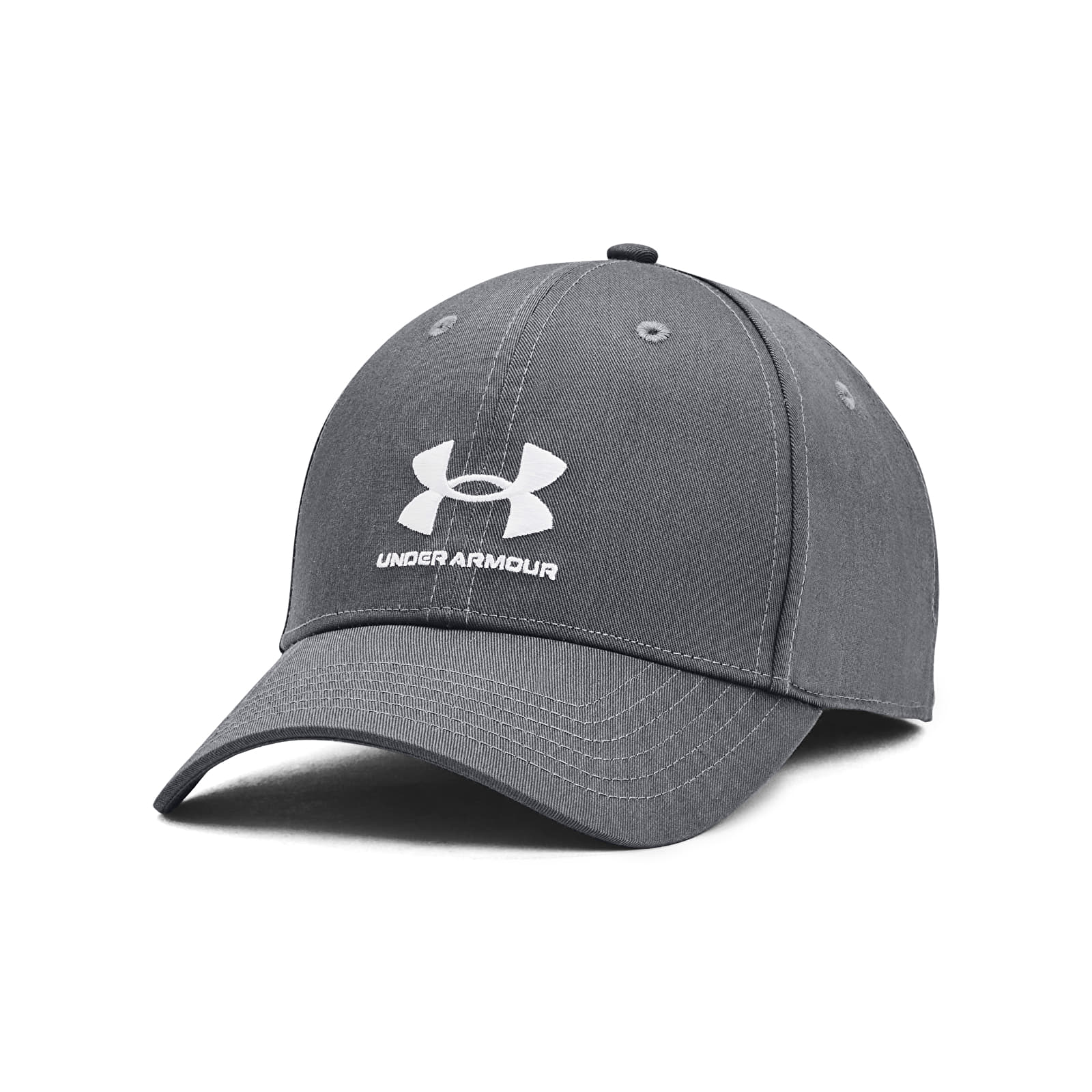 kape Under Armour Mens Branded Lockup Adj Pitch Gray