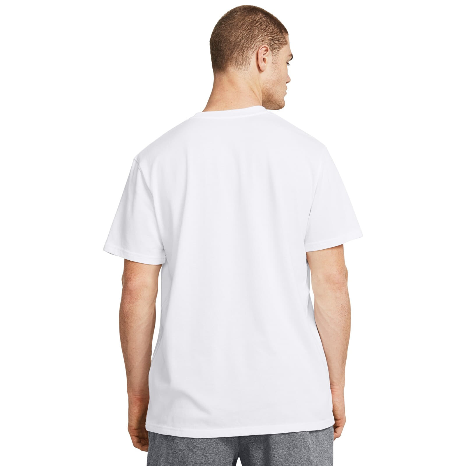 T-shirts Under Armour Hw Armour Label Ss White 100