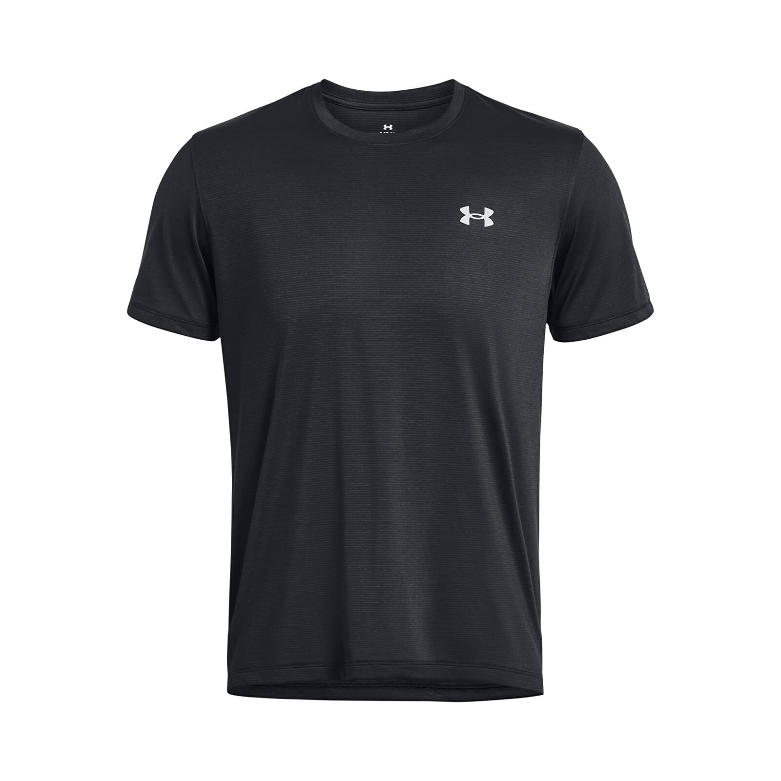 Pantalones cortos Under Armour Launch Shortsleeve Black 001