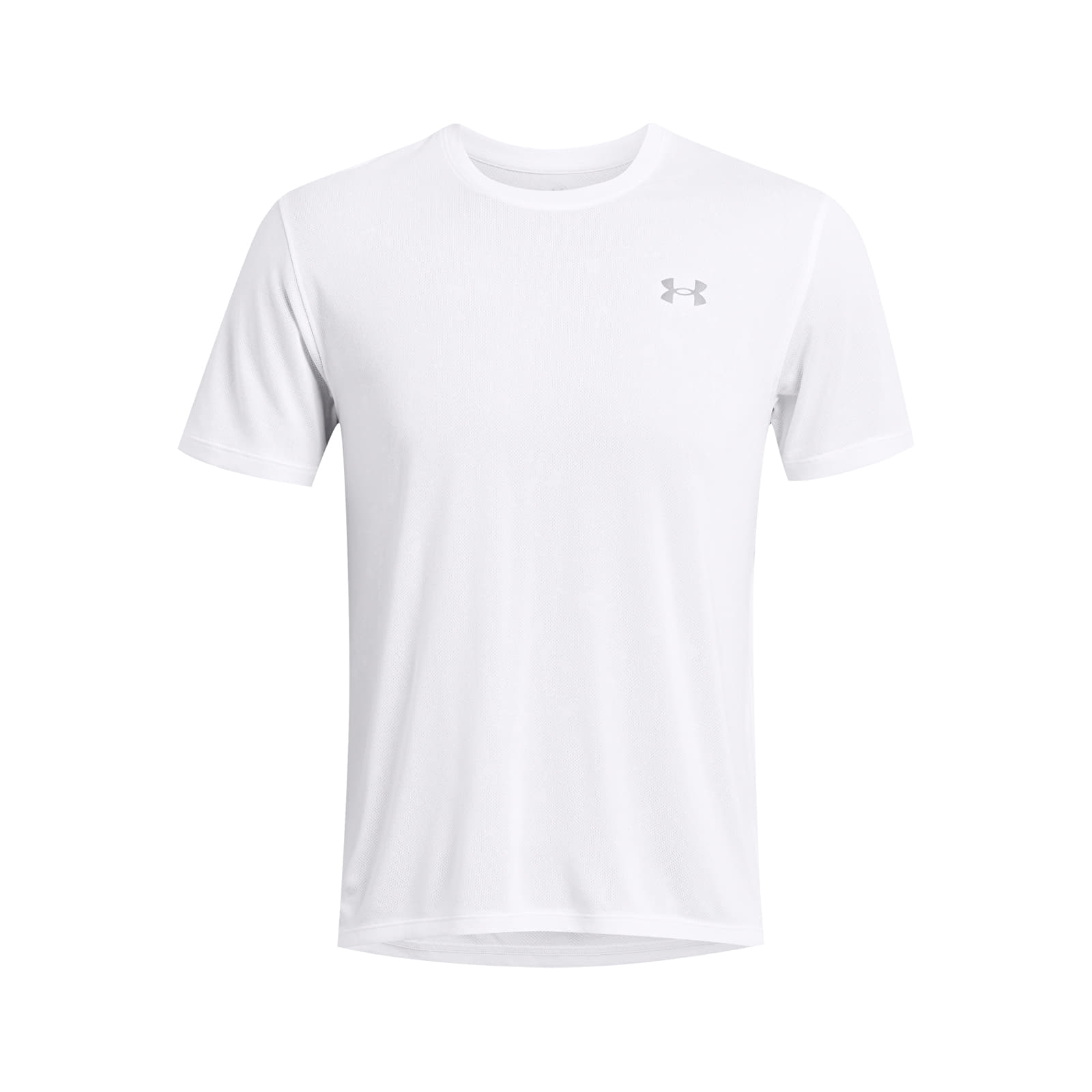 T-Shirts Under Armour Launch Splatter Ss White 100