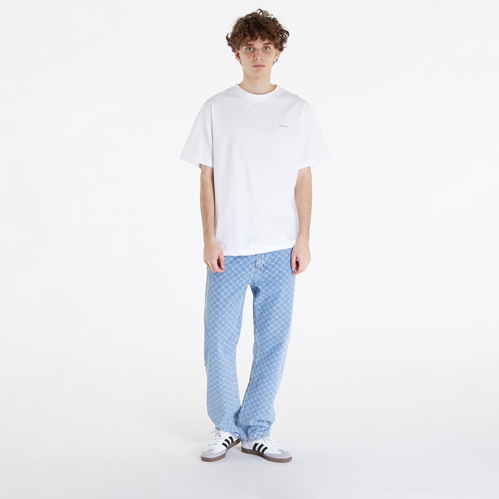 T-shirts Queens 3-Pack Men’s Essential Contrast Print Black/ White/ Navy