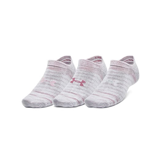 Under Armour Essential No Show 3-Pack White 100