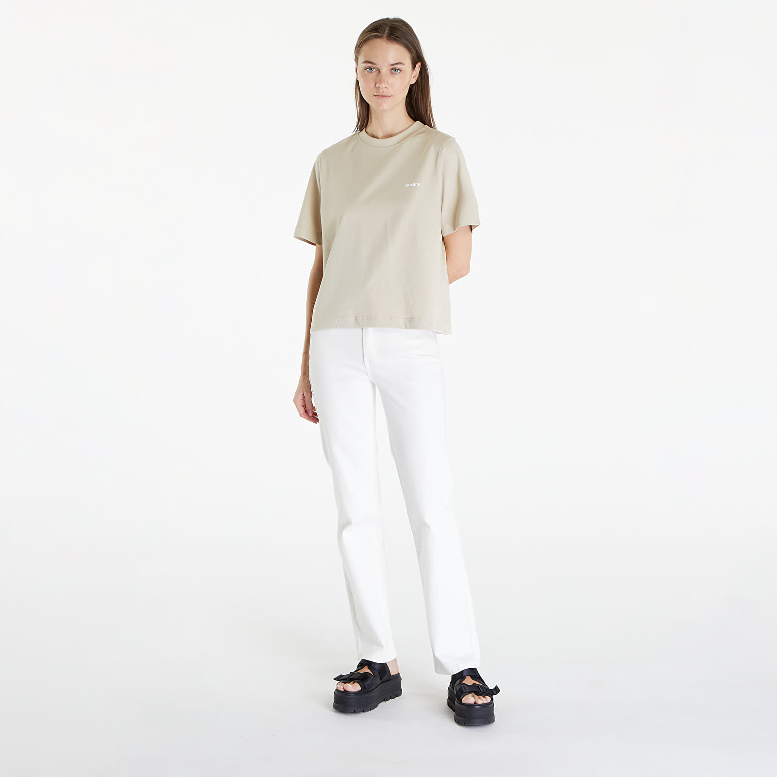 T-särgid Queens 3-Pack Women's Essential Contrast Print Pink/ Sand/ Navy