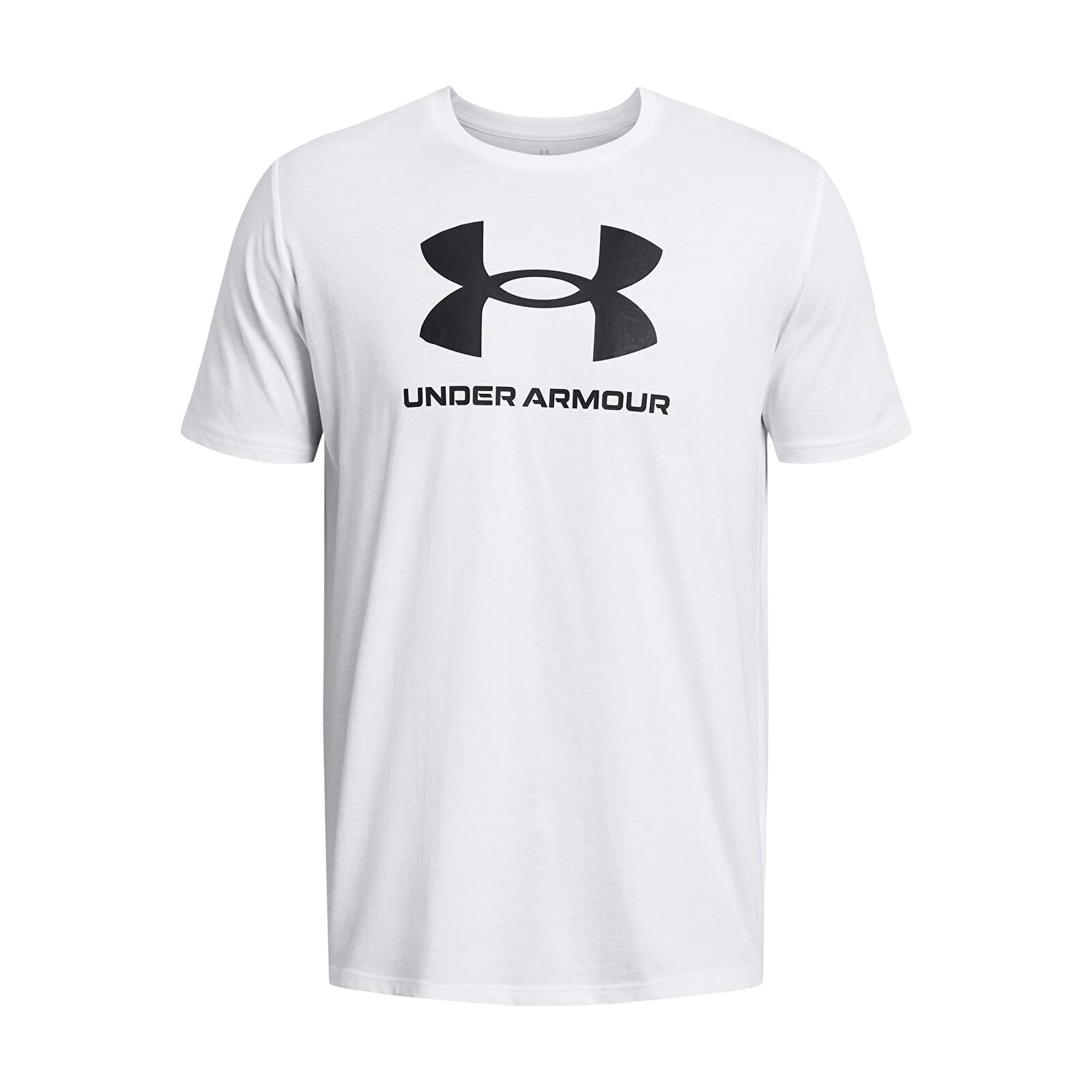 Camisetas Under Armour Sportstyle Logo Update Ss White 100