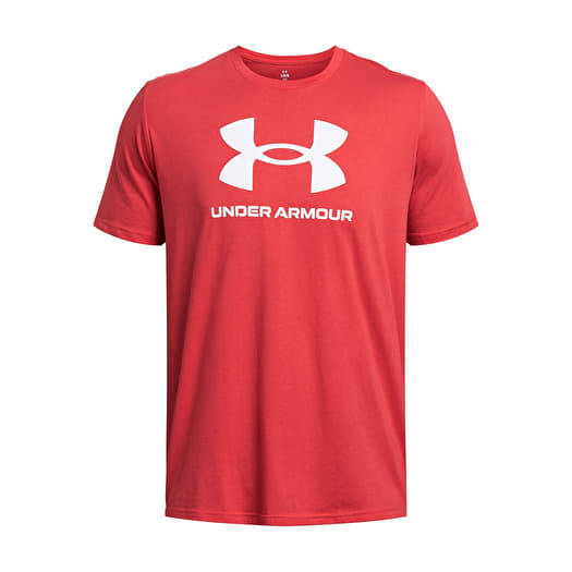 T Shirts Under Armour Sportstyle Logo Update Ss Red Solstice 814 Queens