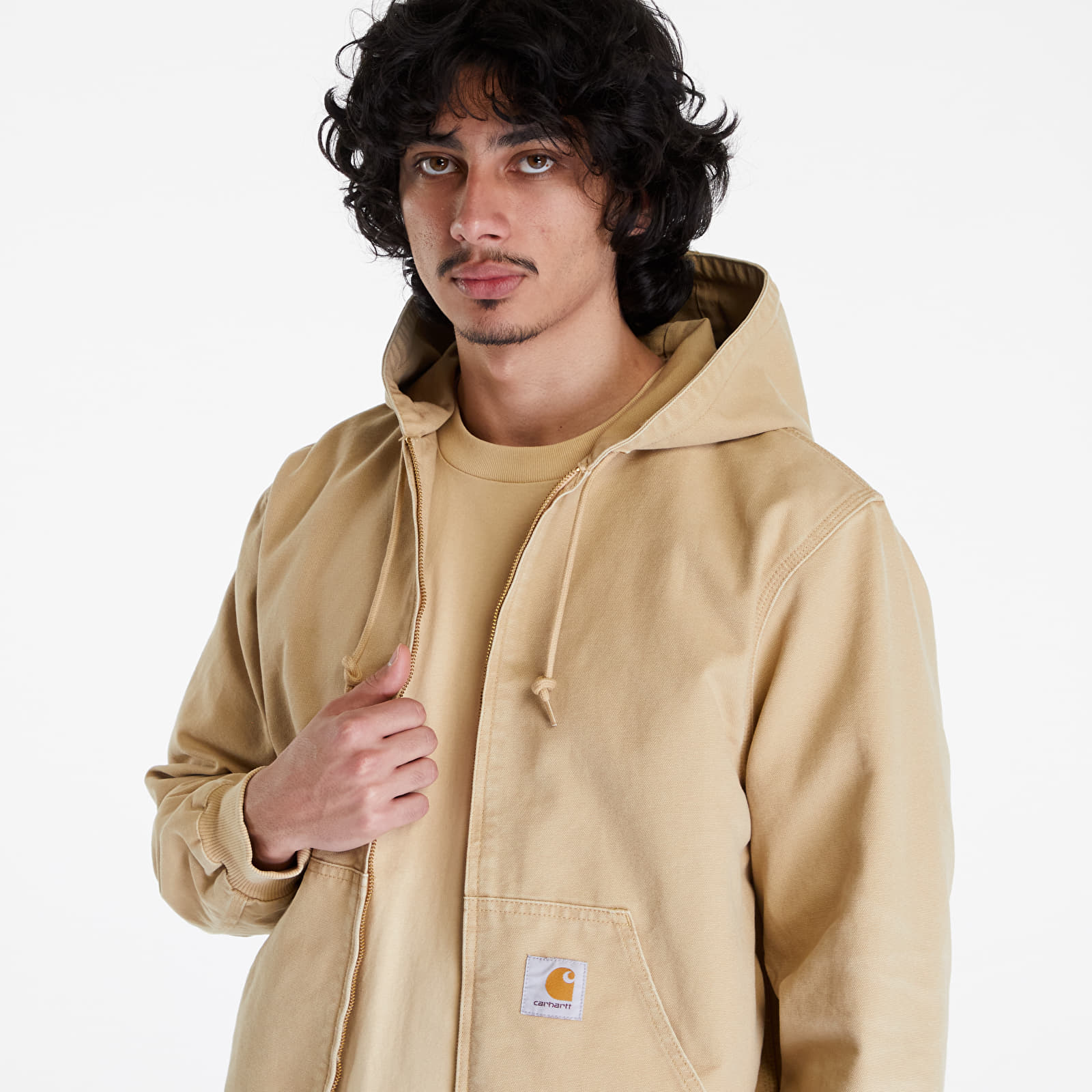 Chaquetas Carhartt WIP Active Jacket UNISEX Bourbon Aged Canvas