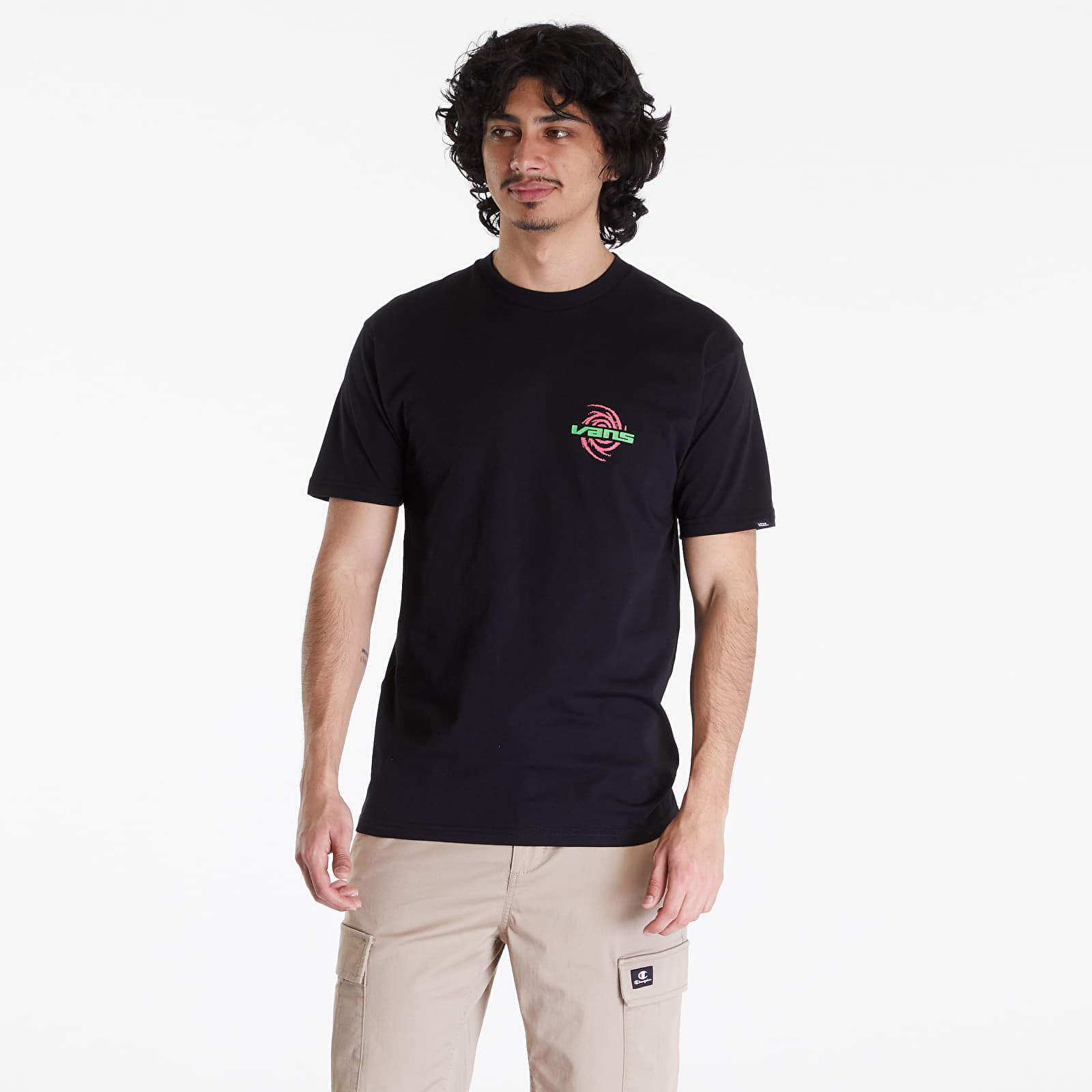 T-shirt Vans Wormhole Warped SS Tee Black S