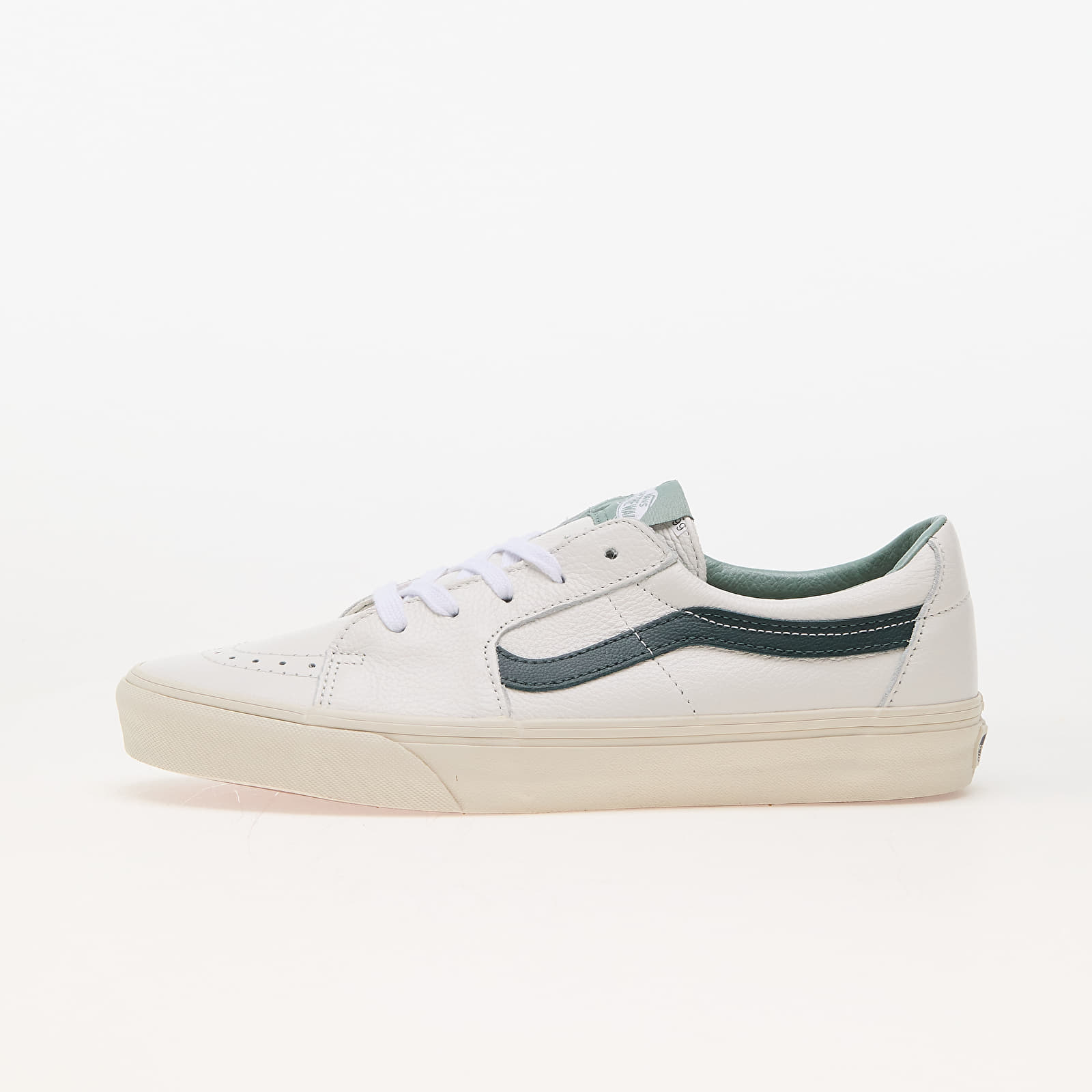 Turnschuhe und Schuhe für Männer Vans Sk8-Low Premium Leather Green Gables