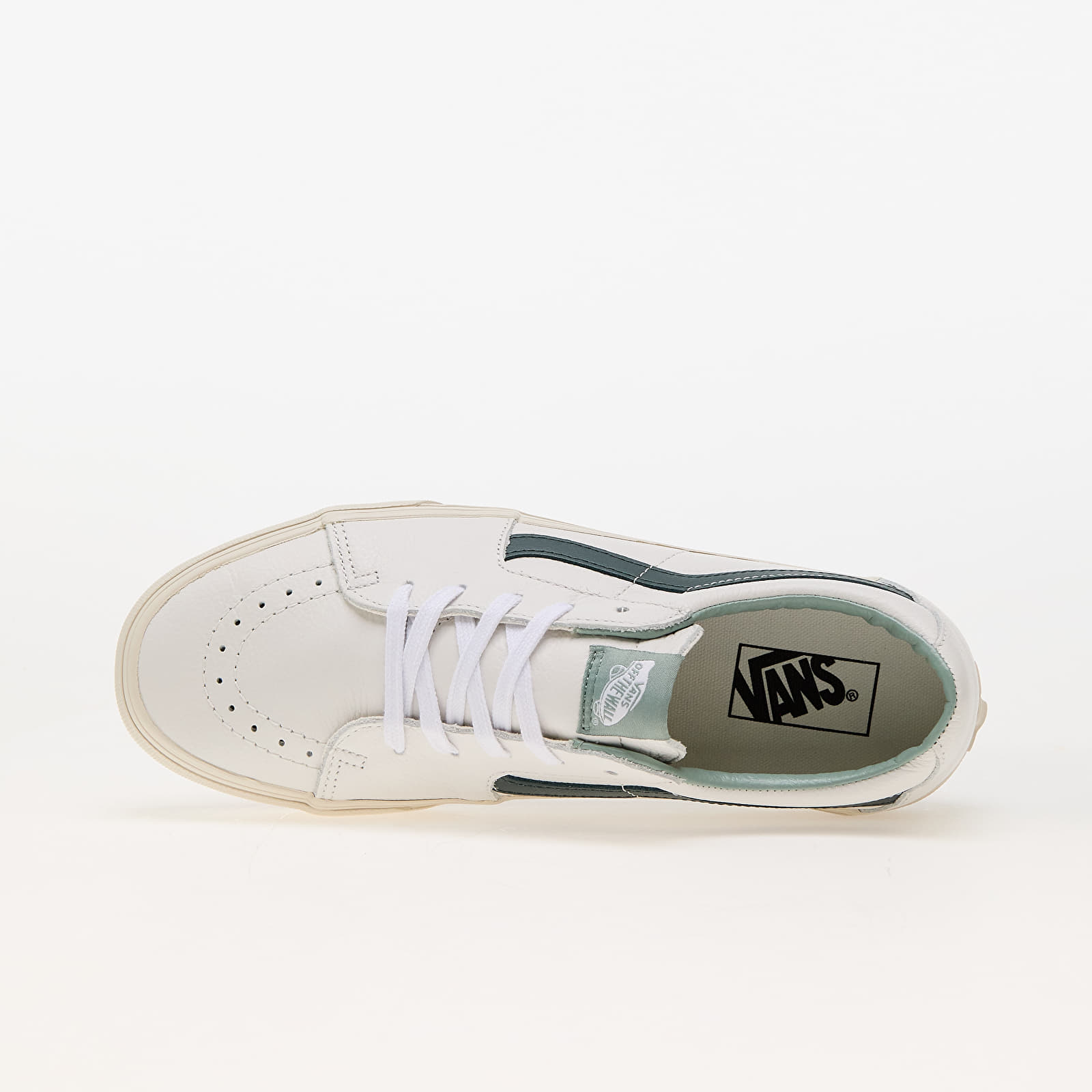 Turnschuhe und Schuhe für Männer Vans Sk8-Low Premium Leather Green Gables