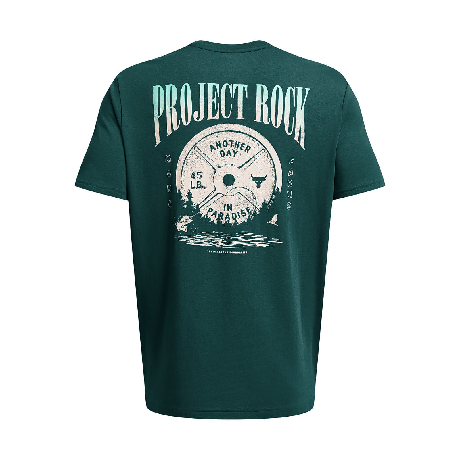 T-shirt Under Armour Project Rck Day Grphc Ss Hydro Teal 449 S