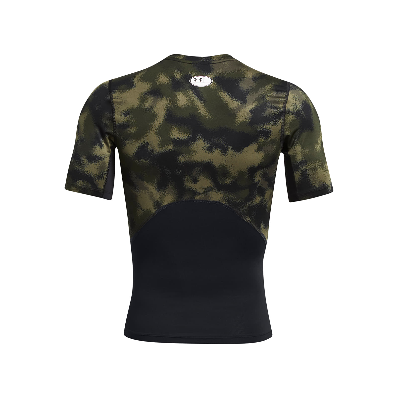 T-skjorter Under Armour Hg Armour Printed Ss Marine Od Green 390
