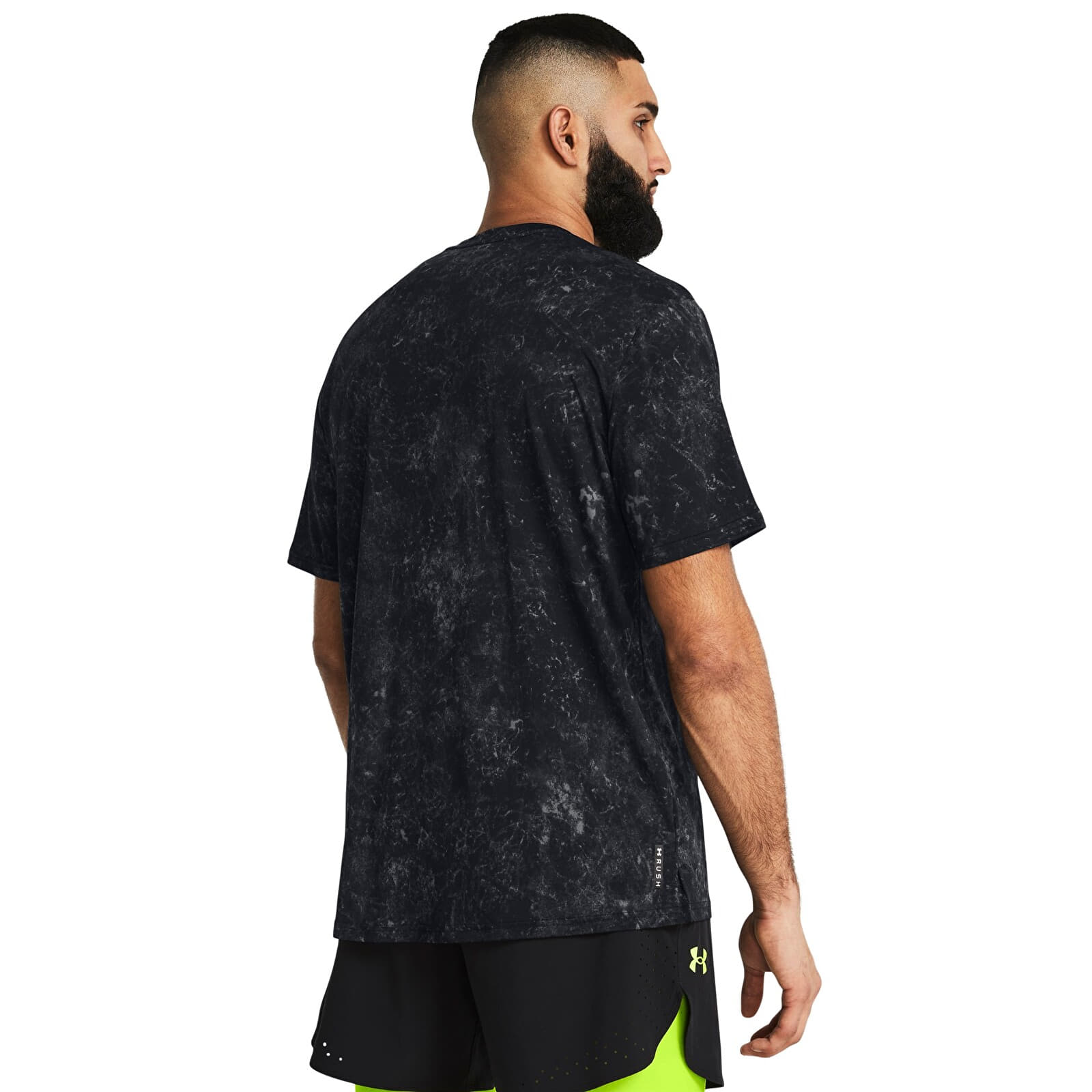 Trička Under Armour Vanish Energy Printed Ss Black 001