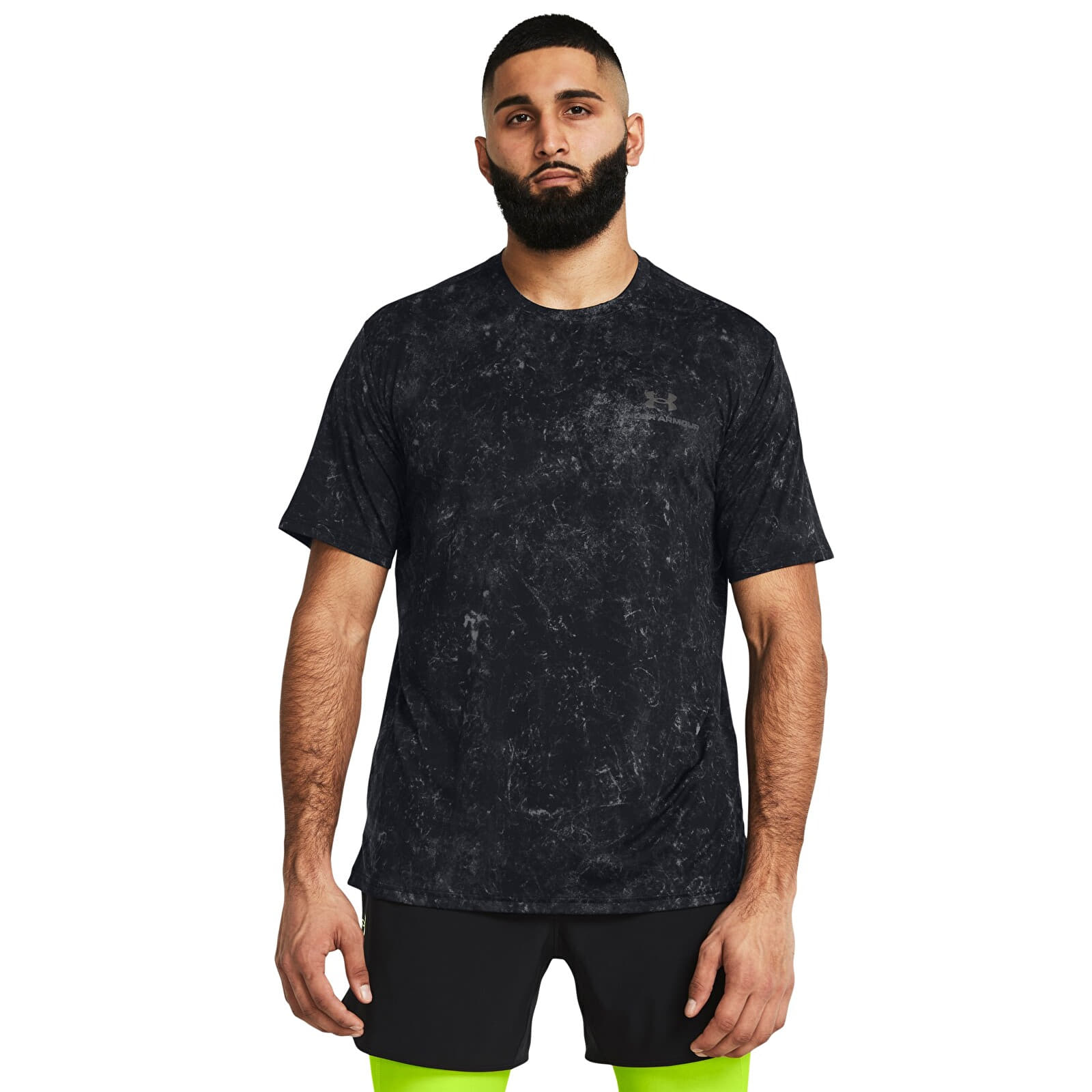Trička Under Armour Vanish Energy Printed Ss Black 001