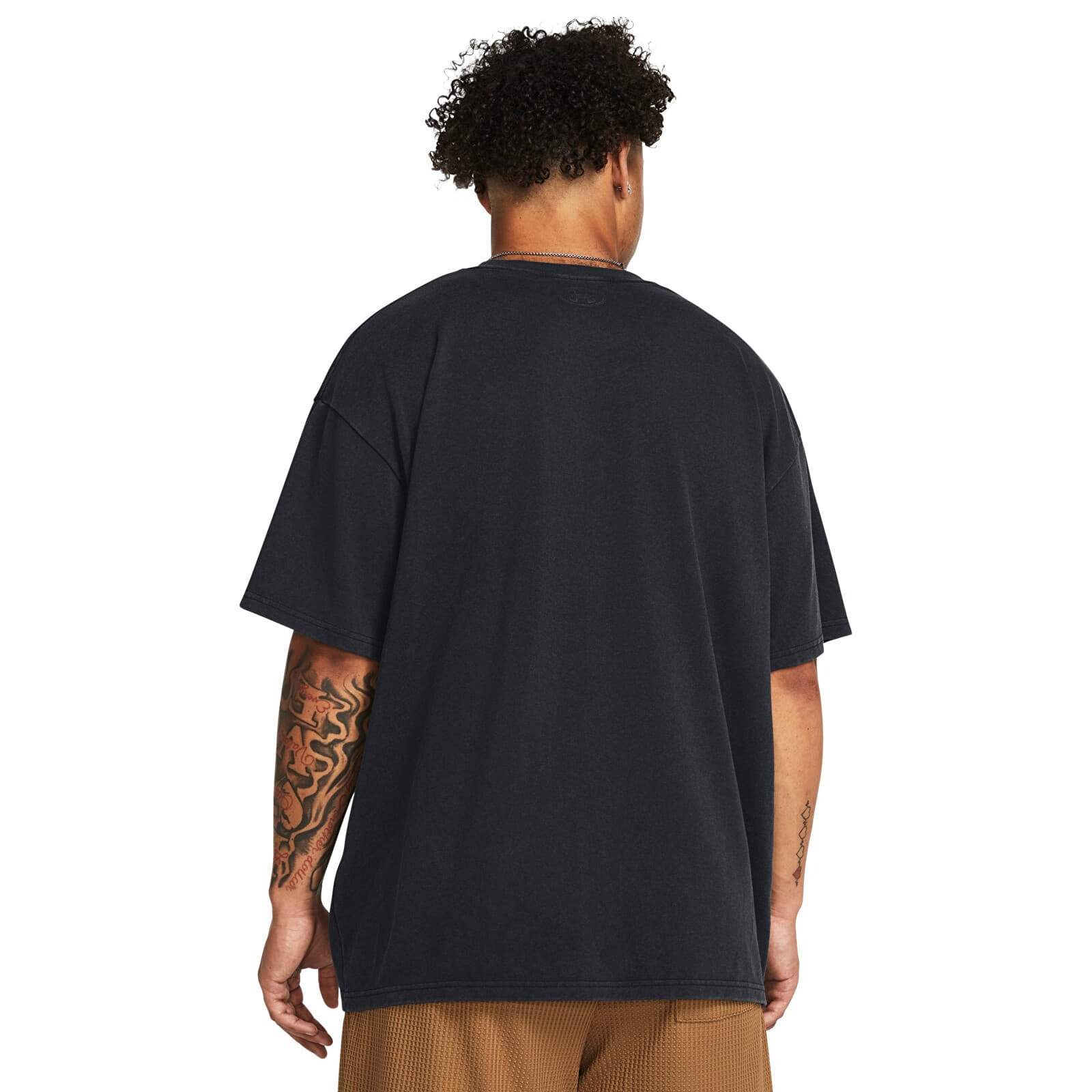 T-krekli Under Armour Hw M Os Ss Black 001