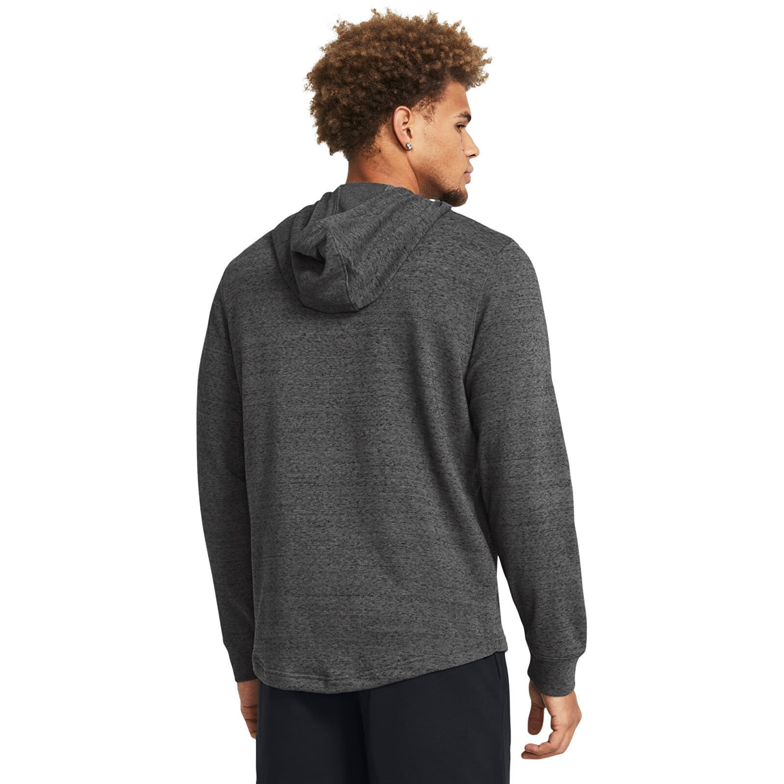 Hanorac Under Armour Rival Terry Graphic Hood Castlerock 025 - 1 | YEO