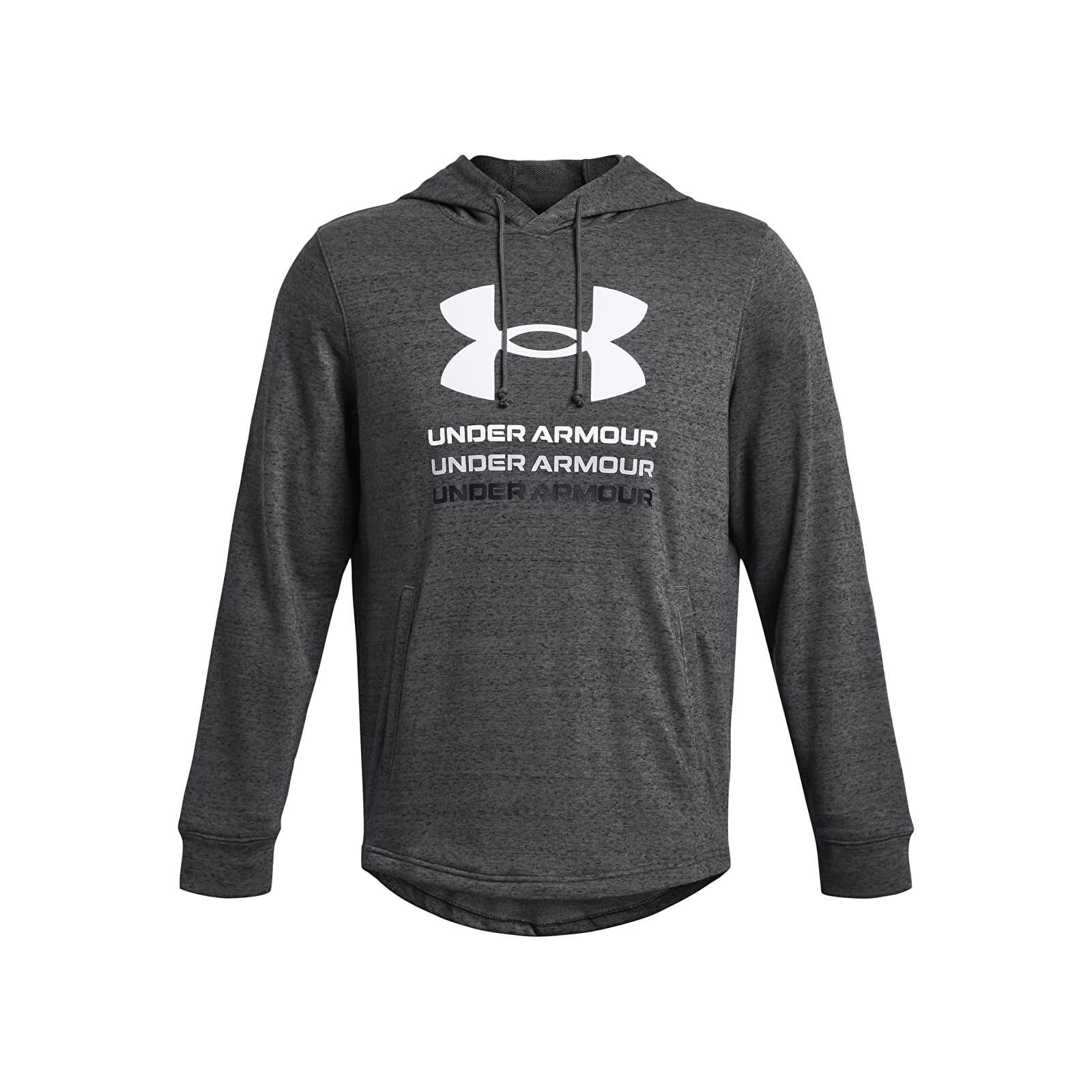 Sweaters Under Armour Rival Terry Graphic Hood Castlerock 025