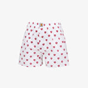 Carhartt WIP Cotton Boxer Heart Print/ White