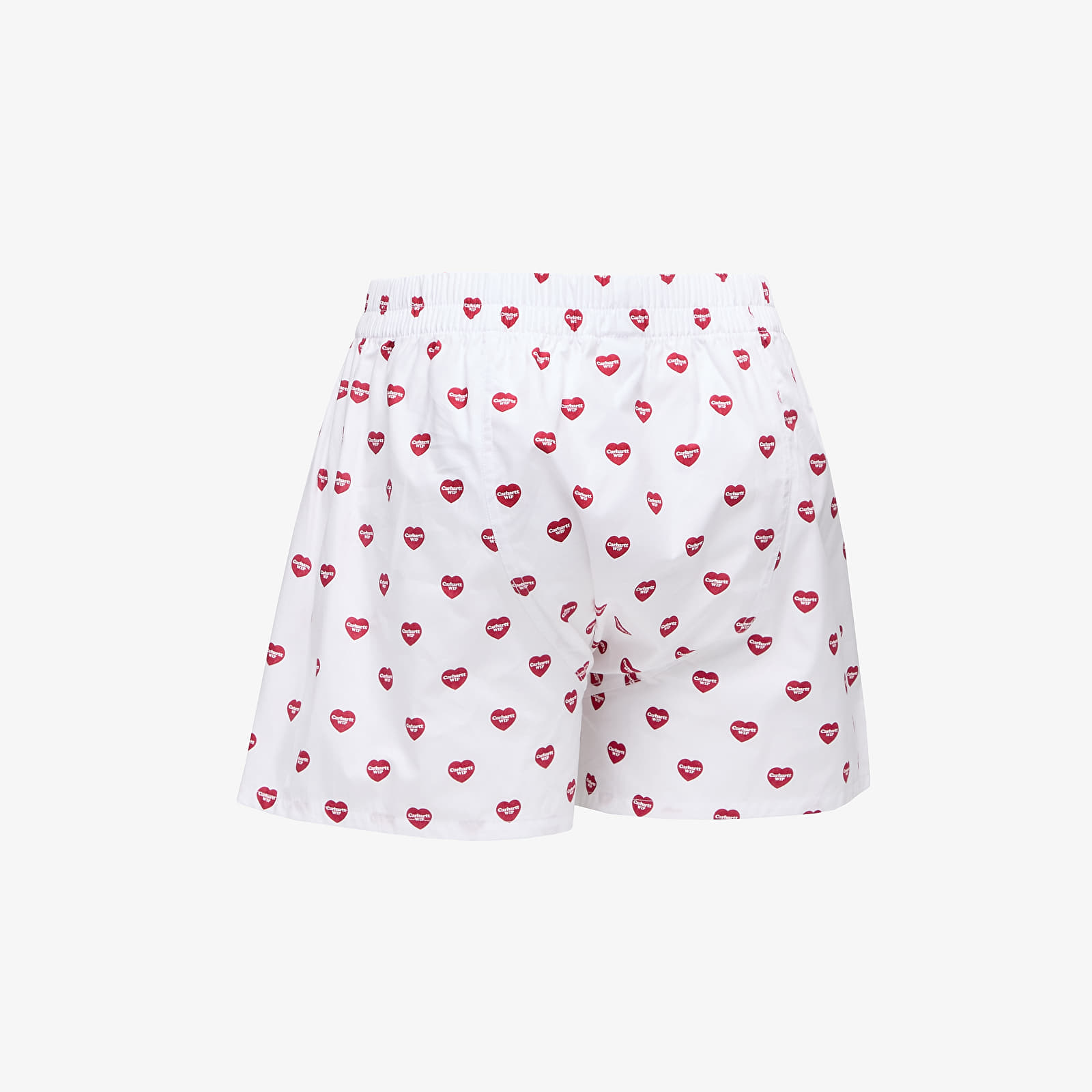 Trenky Carhartt WIP Cotton Boxer Heart Print/ White
