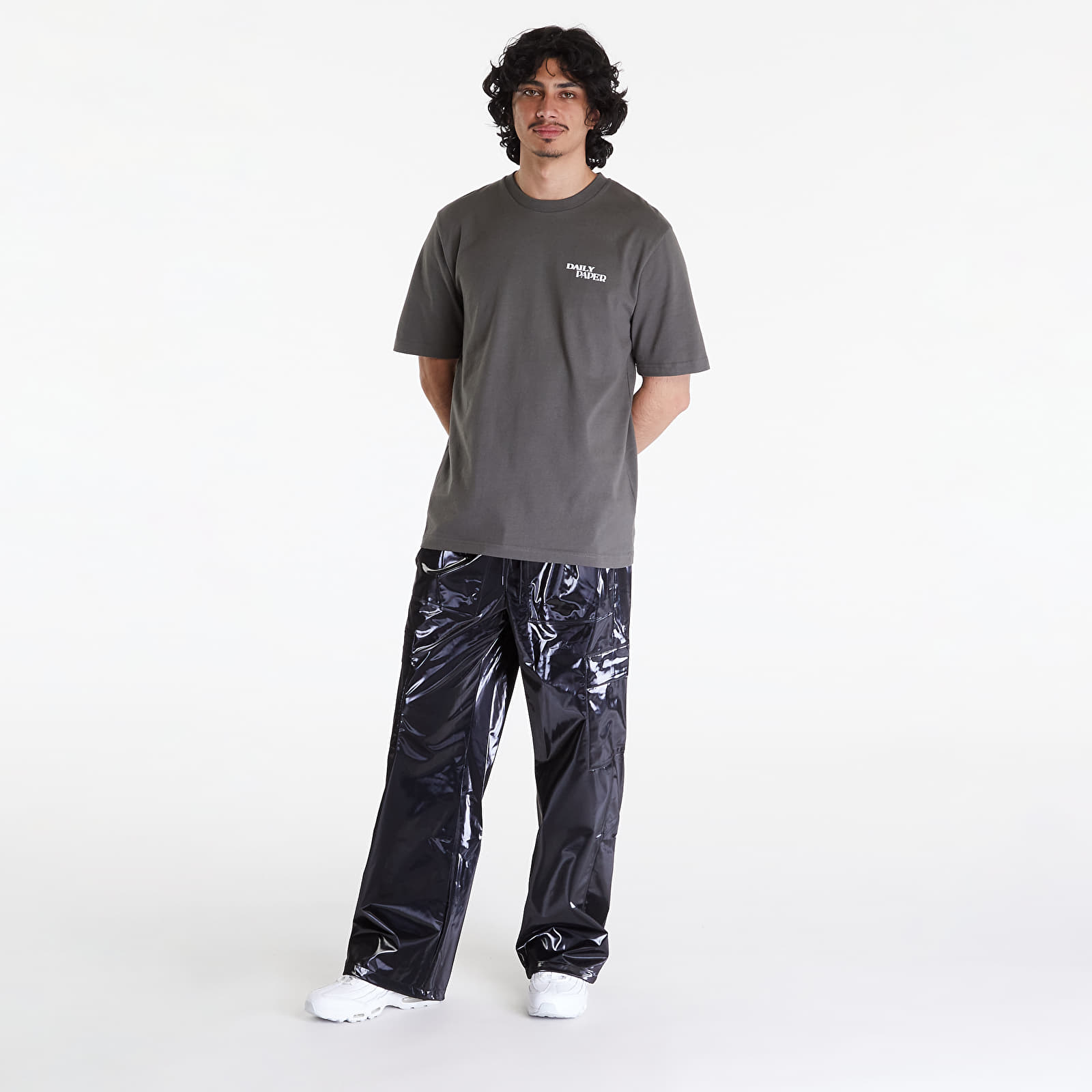 Majice Daily Paper Hand In Hand Short Sleeve Tee Chimera Green
