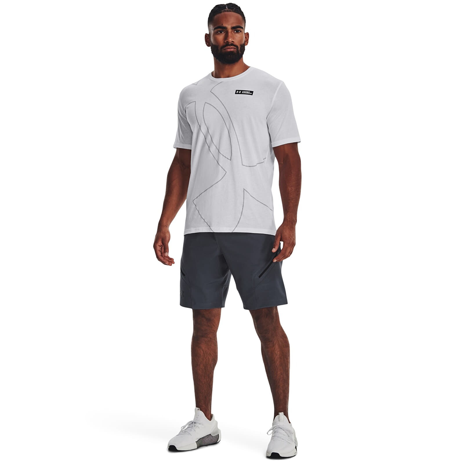 Shortsid Under Armour Unstoppable Cargo Shorts Downpour Gray