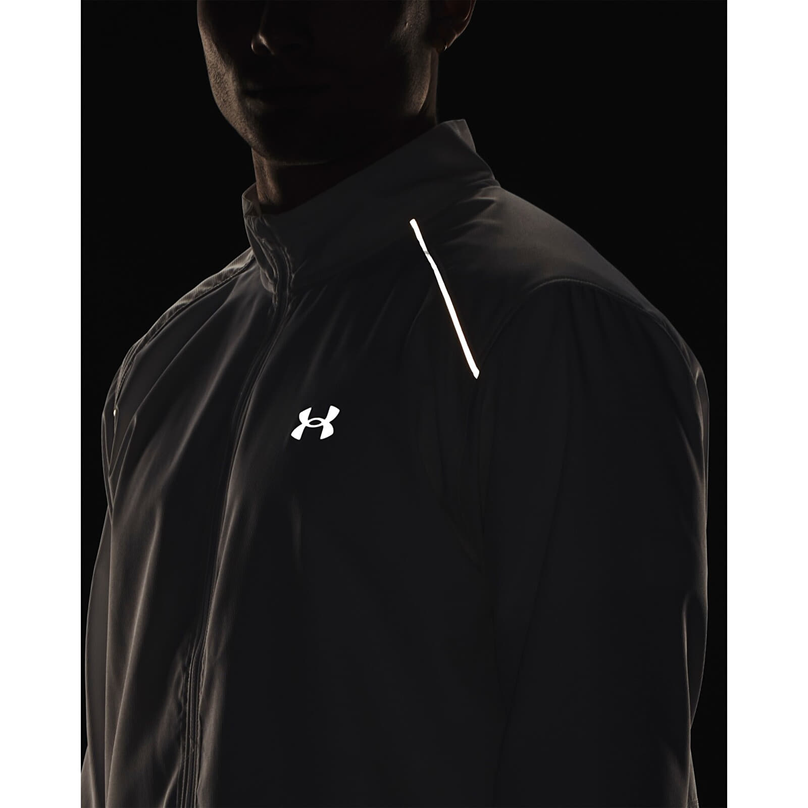 Jassen Under Armour Storm Run Jacket White