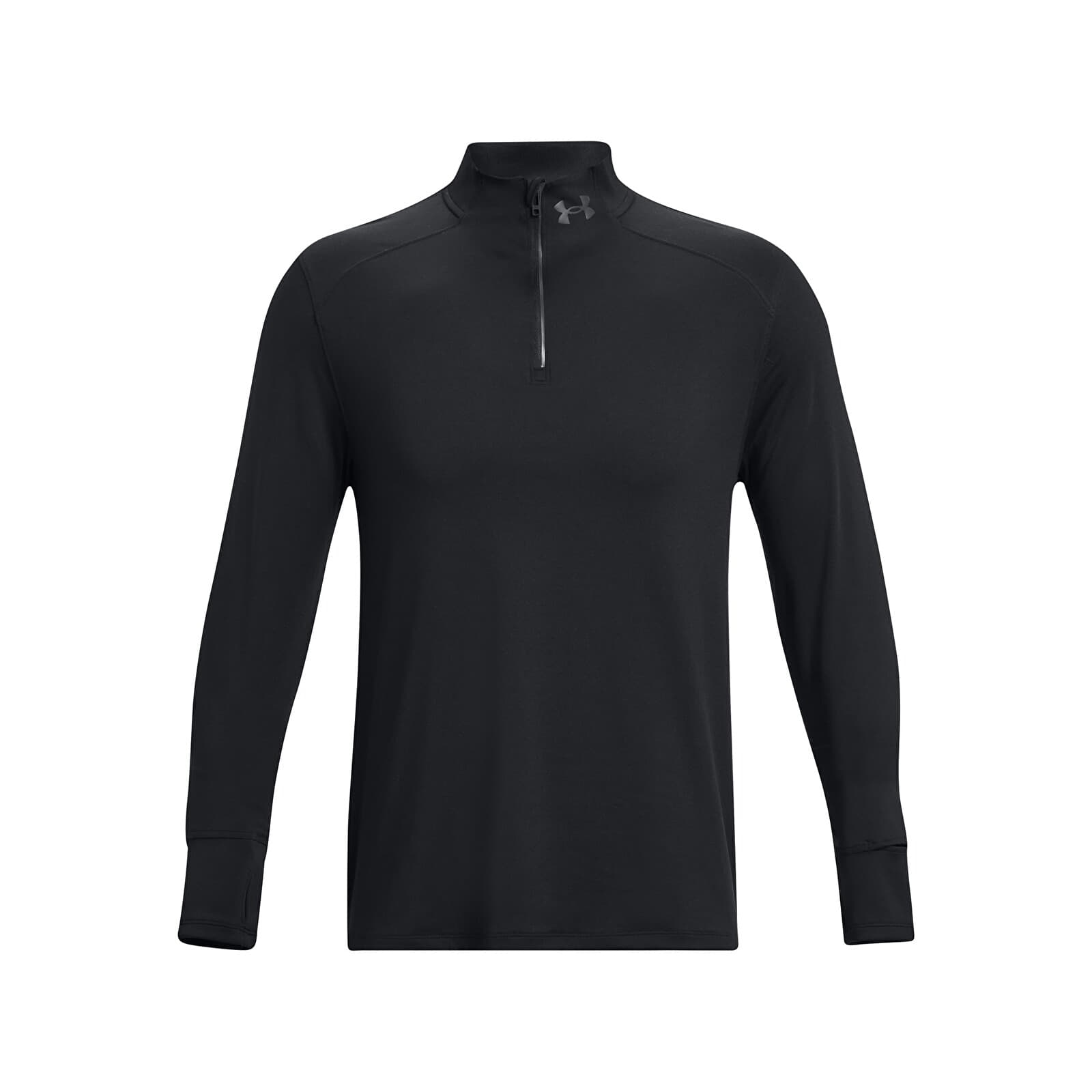 Mikiny Under Armour Qualifier Run 1/4 Zip Black