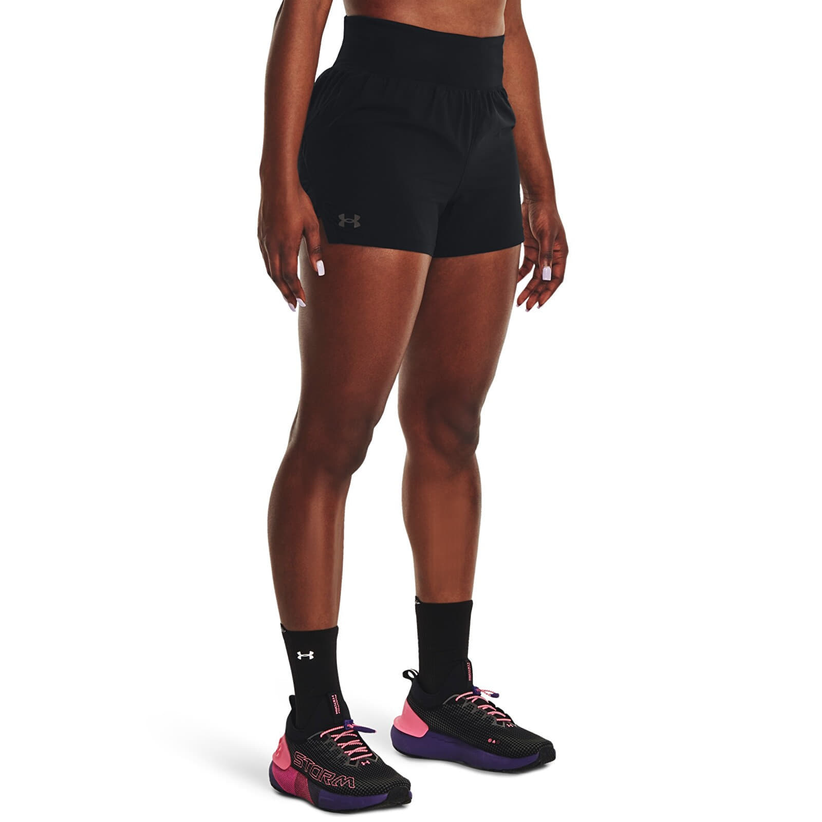 Šortky Under Armour Run Stamina 3'' Short Black XS