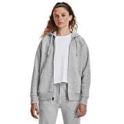 Under Armour Rival Fleece Fz Hoodie Mod Gray Light Heather