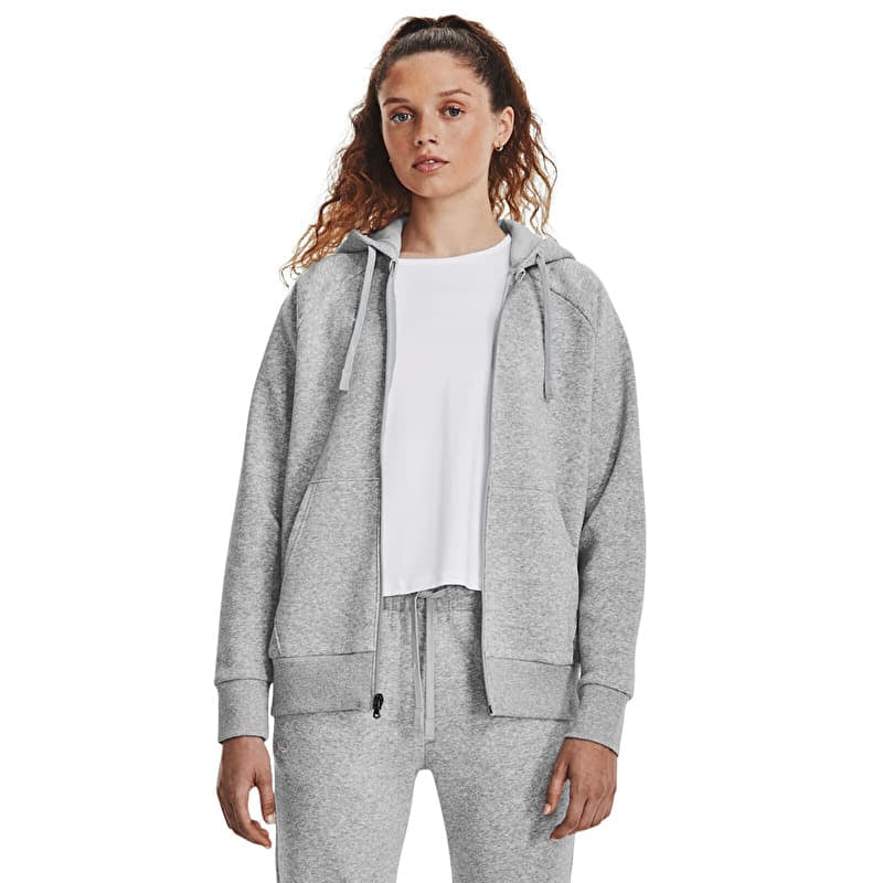 Sweatshirt Under Armour Rival Fleece Fz Hoodie Mod Gray Light Heather