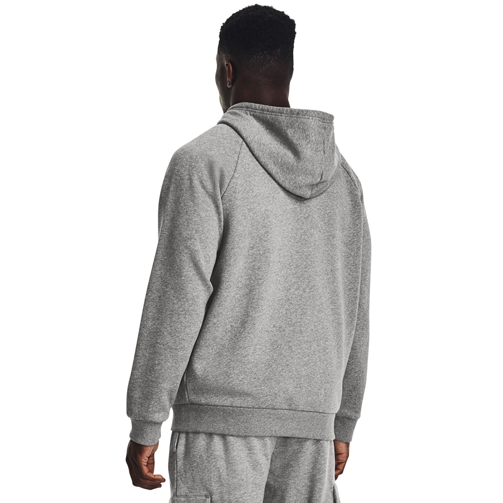 Hoodies and sweatshirts  Under Armour Rival Fleece Fz Hoodie Castlerock Light Heather