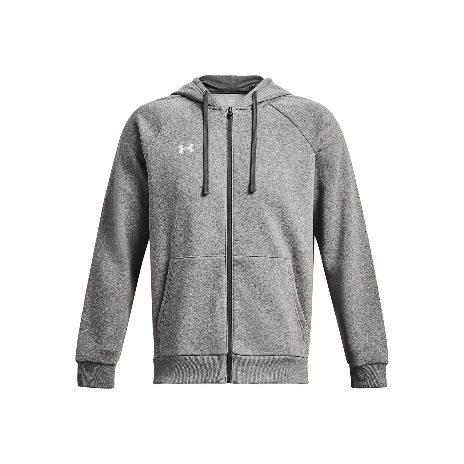 Hoodies and sweatshirts  Under Armour Rival Fleece Fz Hoodie Castlerock Light Heather