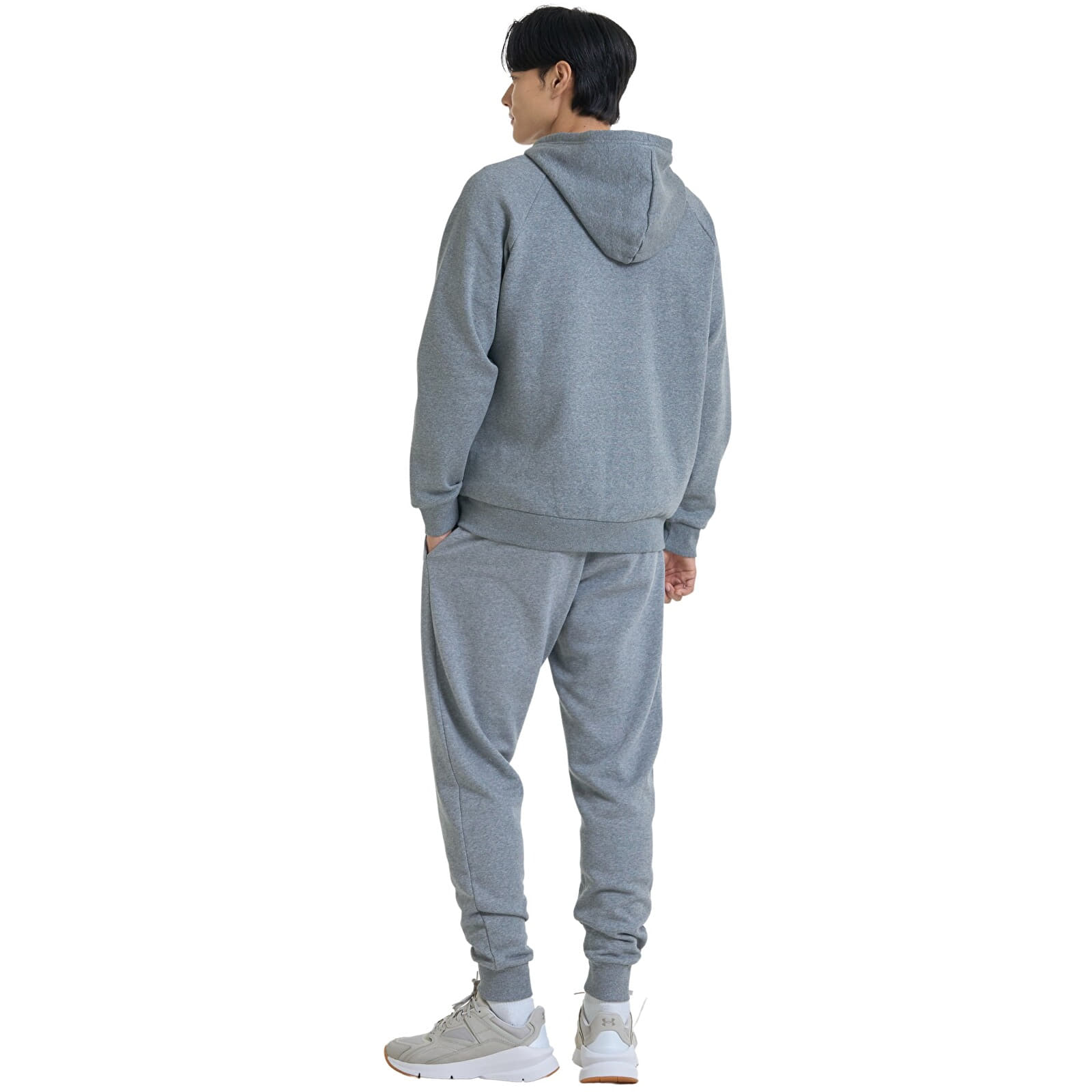 Hoodies and sweatshirts  Under Armour Rival Fleece Fz Hoodie Castlerock Light Heather