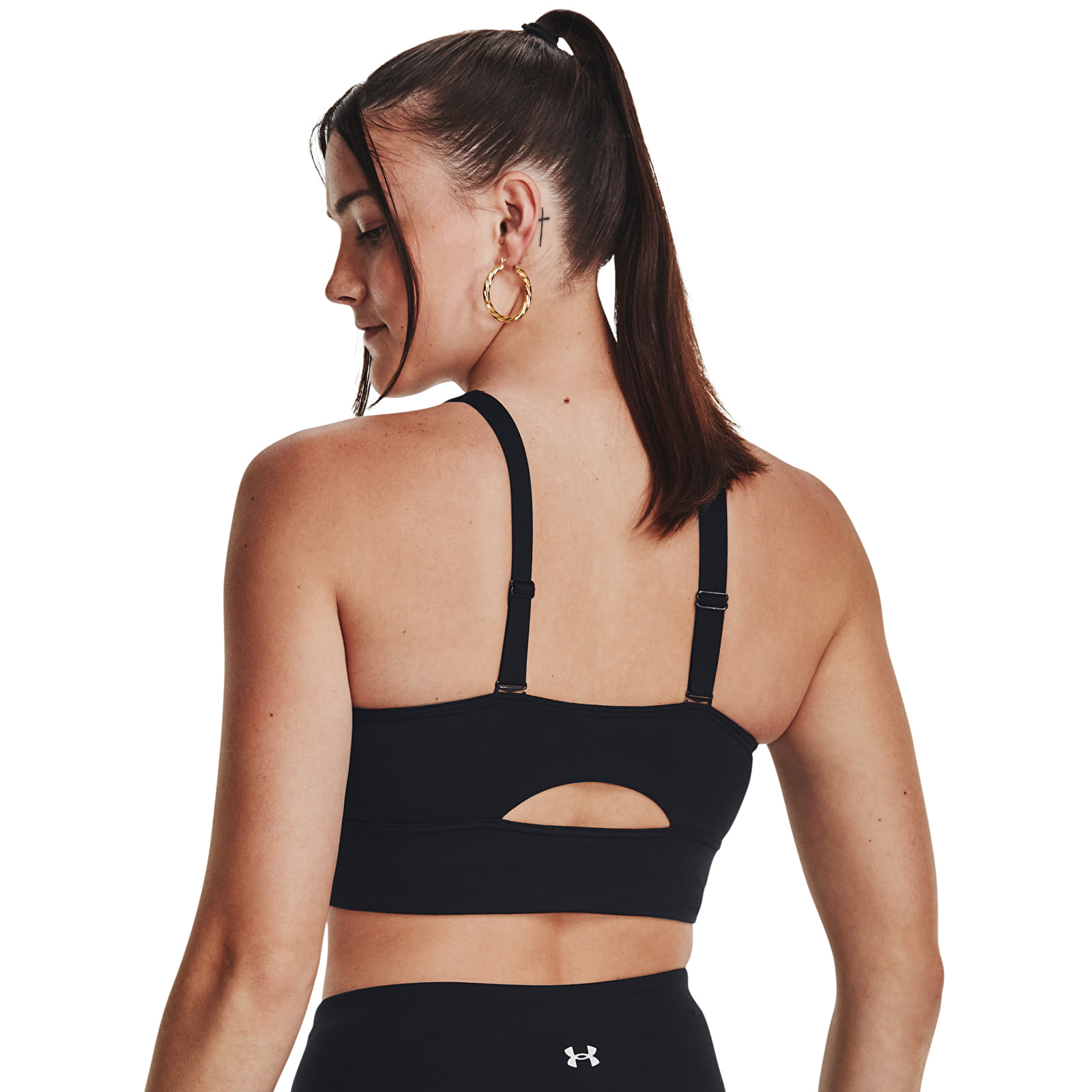 Sujetadores Under Armour Smartform Evo Mid Longl Cf Black