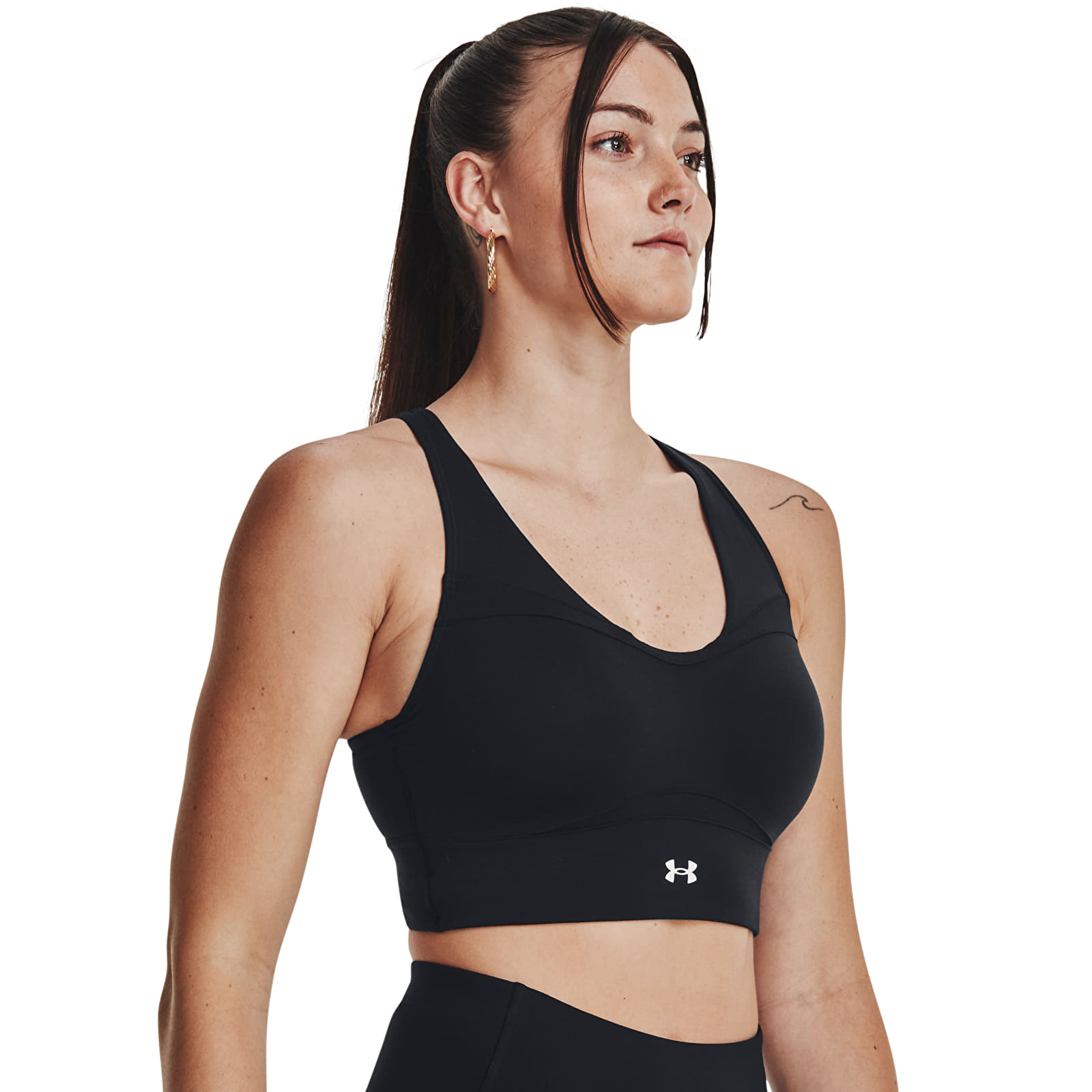 Sujetadores Under Armour Smartform Evo Mid Longl Cf Black