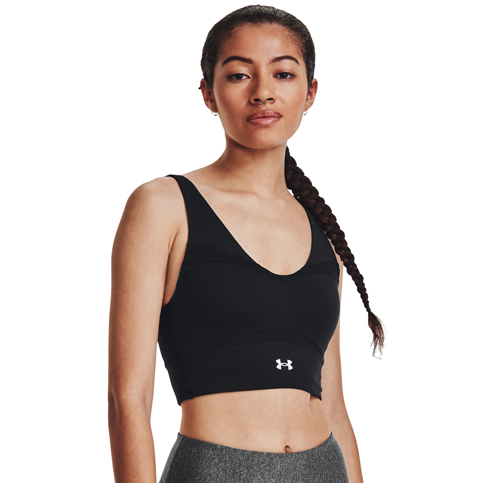 Sujetadores Under Armour Smartform Evo Mid Longl Cf Black