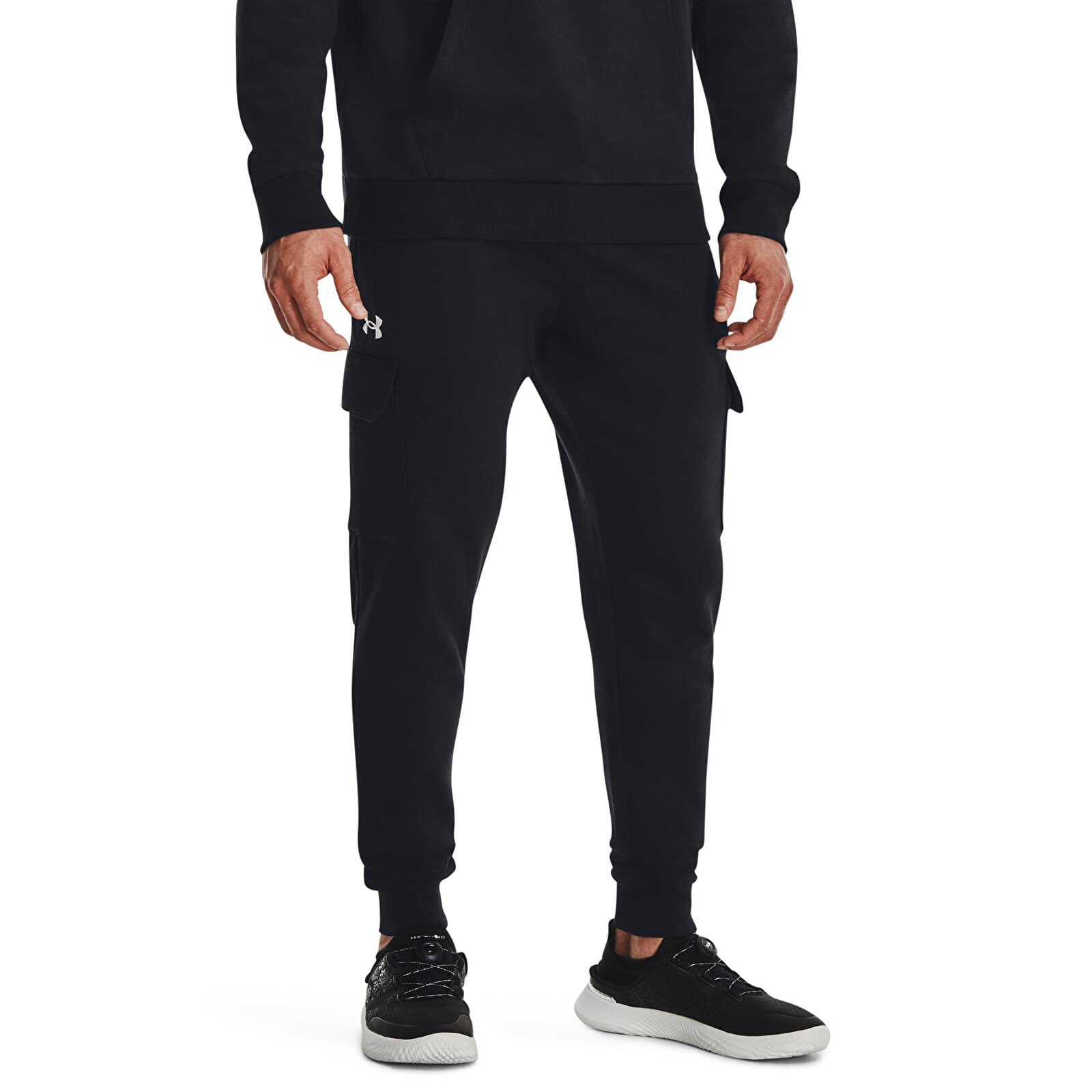 Jogginghosen Under Armour Rival Fleece Cargo Jogger Black