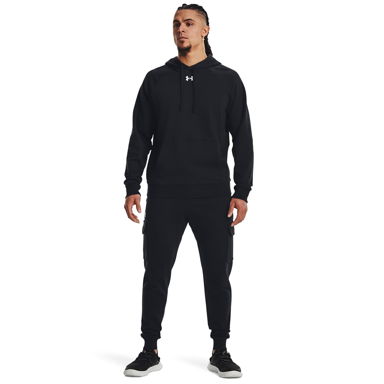 Jogginghosen Under Armour Rival Fleece Cargo Jogger Black