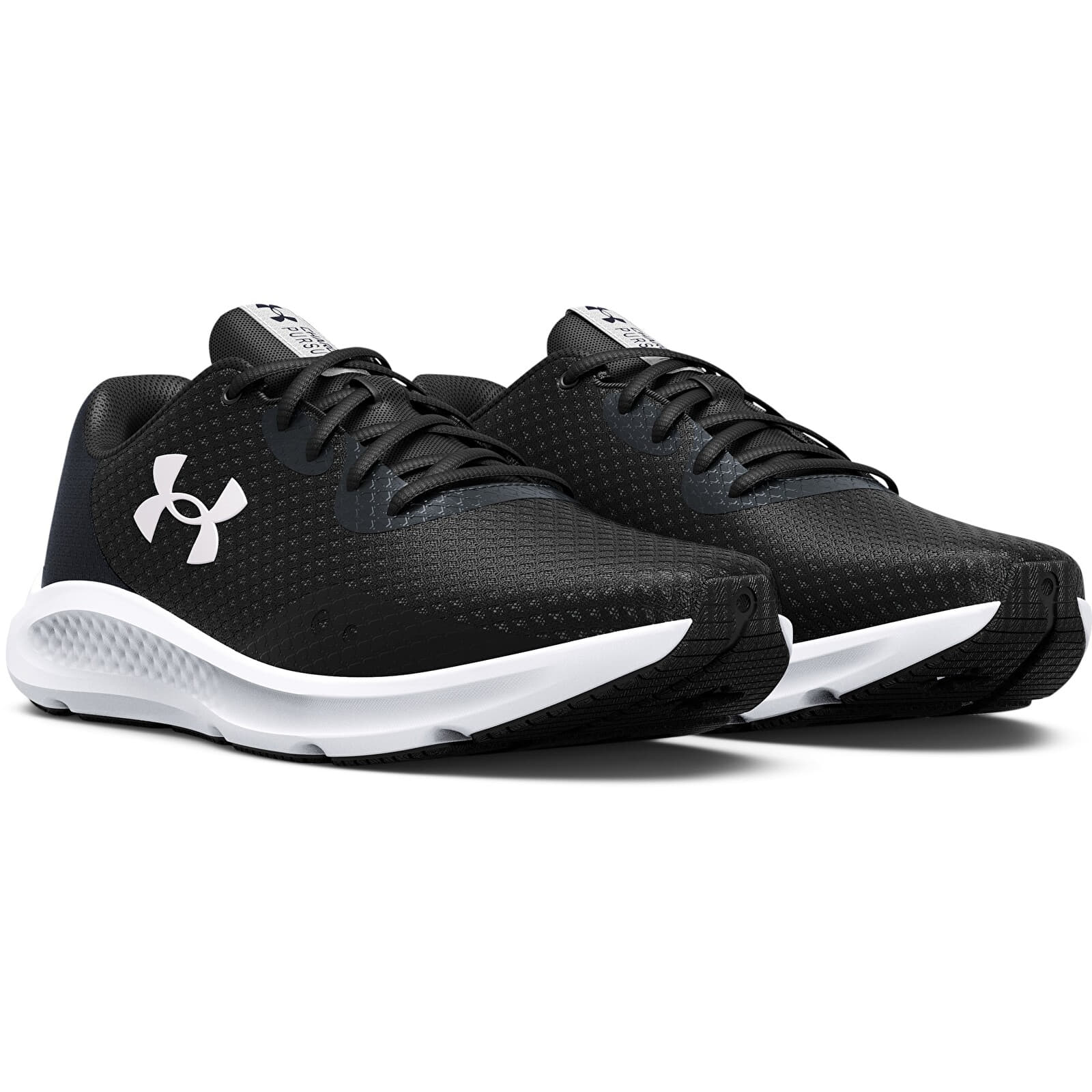 Moške superge in čevlji Under Armour Charged Pursuit 3 Black