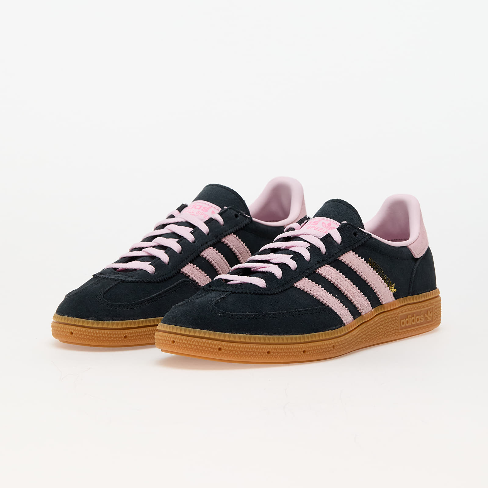 Ženske tenisice adidas Handball Spezial W Core Black/ Clear Pink/ Gum1