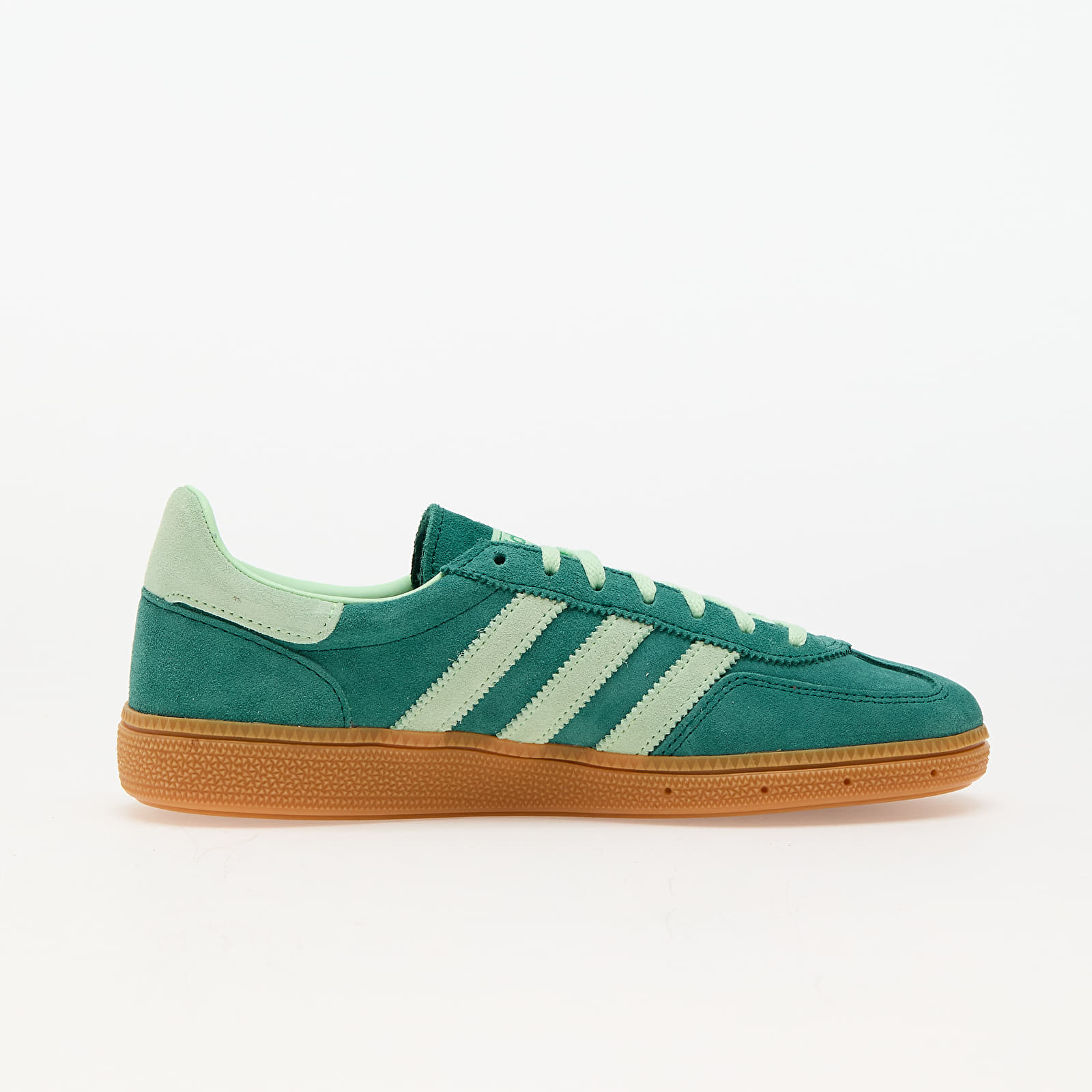 Women's sneakers and shoes adidas Handball Spezial W Collegiate Green/ Semi Green Spark/ Gum