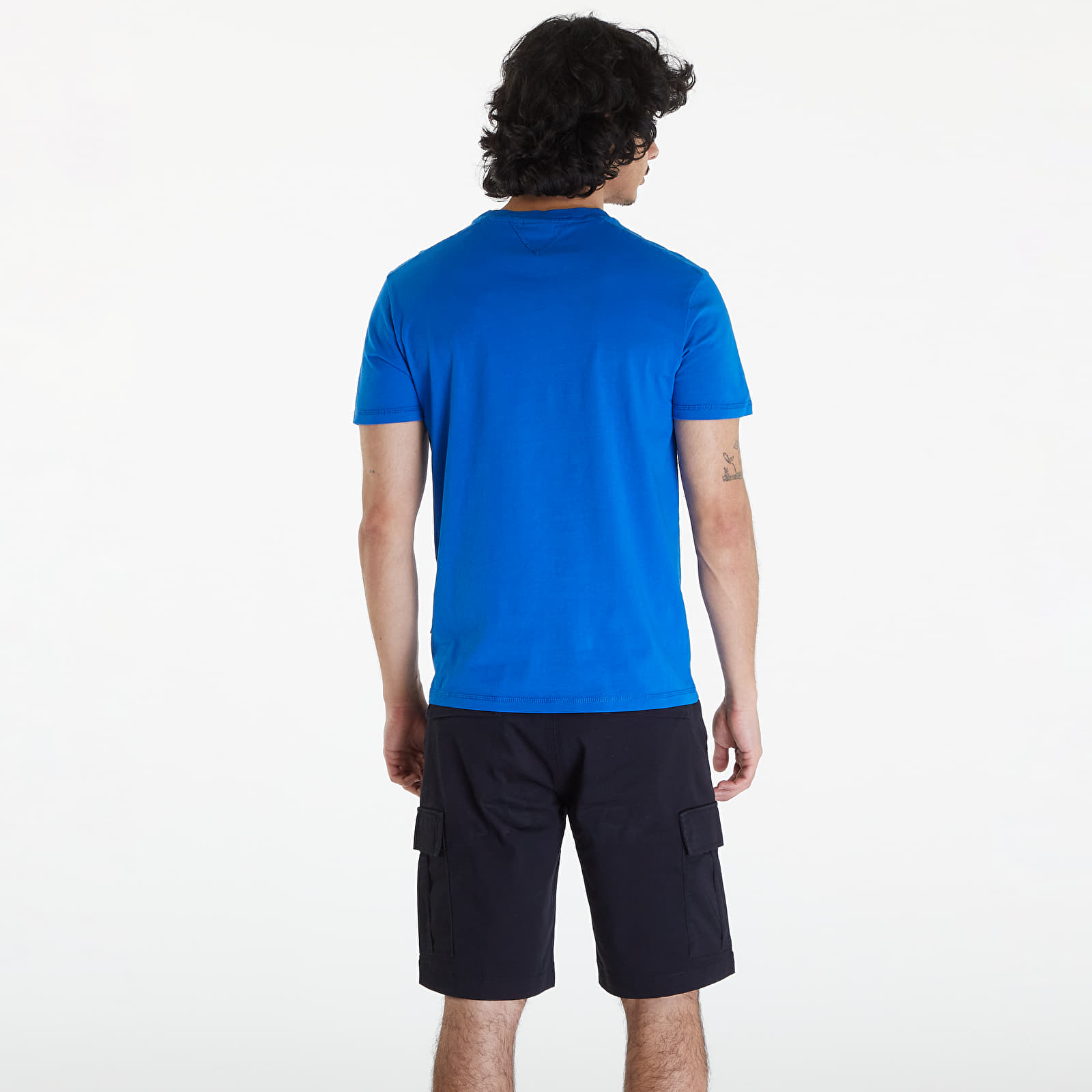 T-Shirts Napapijri S-Kreis Tee Blue Lapis