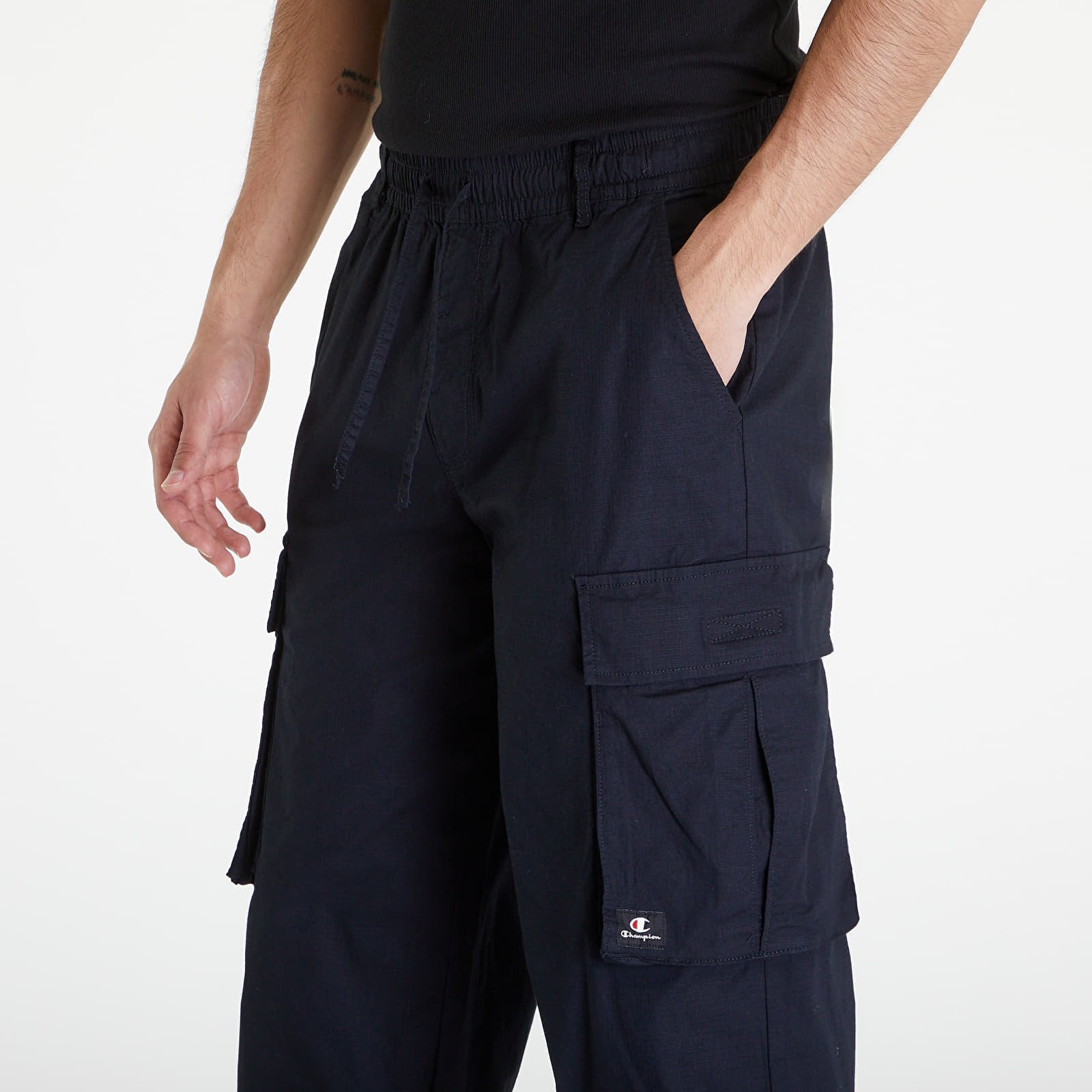 Pantaloni Champion Elastic Cuff Cargo Pant Black - 1 | YEO