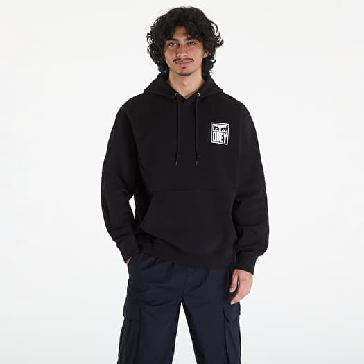Sweatshirt OBEY Eyes Icon 2 Hoodie Black