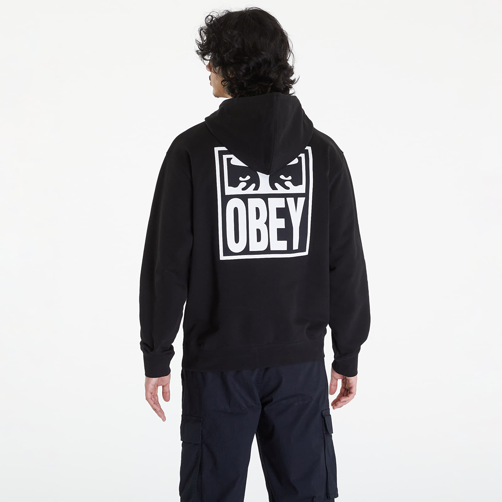 Hoodies and sweatshirts  OBEY Eyes Icon 2 Hoodie Black