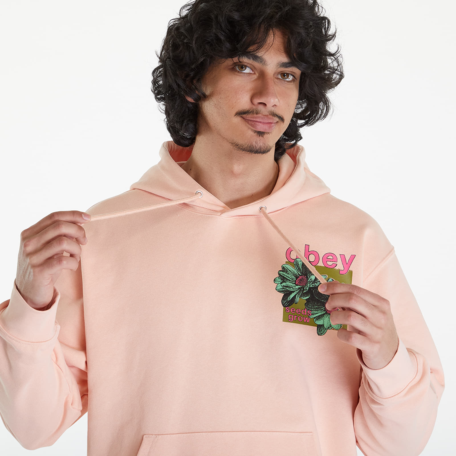 Sweatshirts OBEY Seeds Grow Peach Parfait