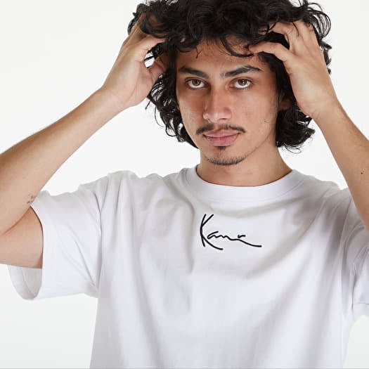 T-shirts Karl Kani Small Signature Burger Tee White Queens
