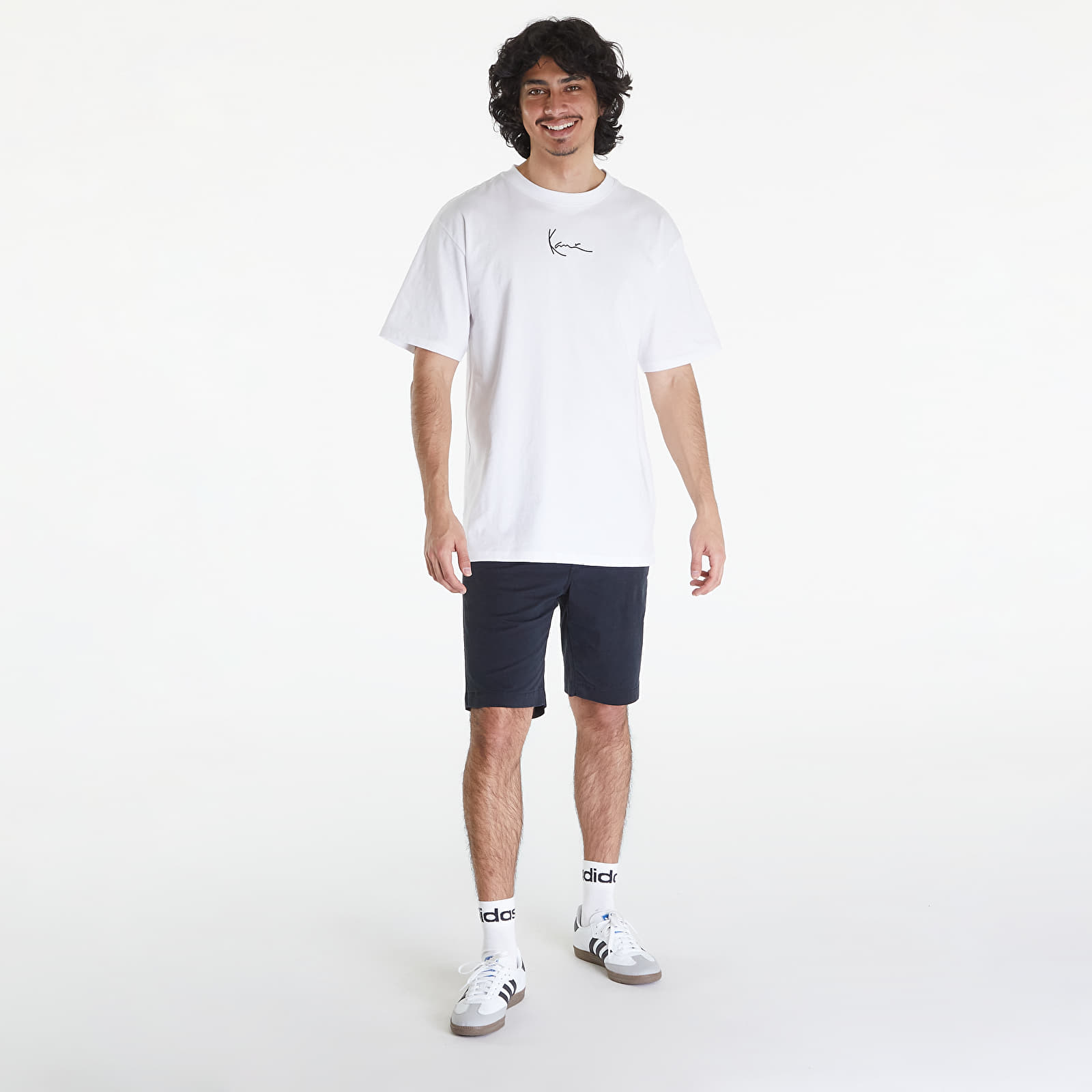T-shirts Karl Kani Small Signature Burger Tee White