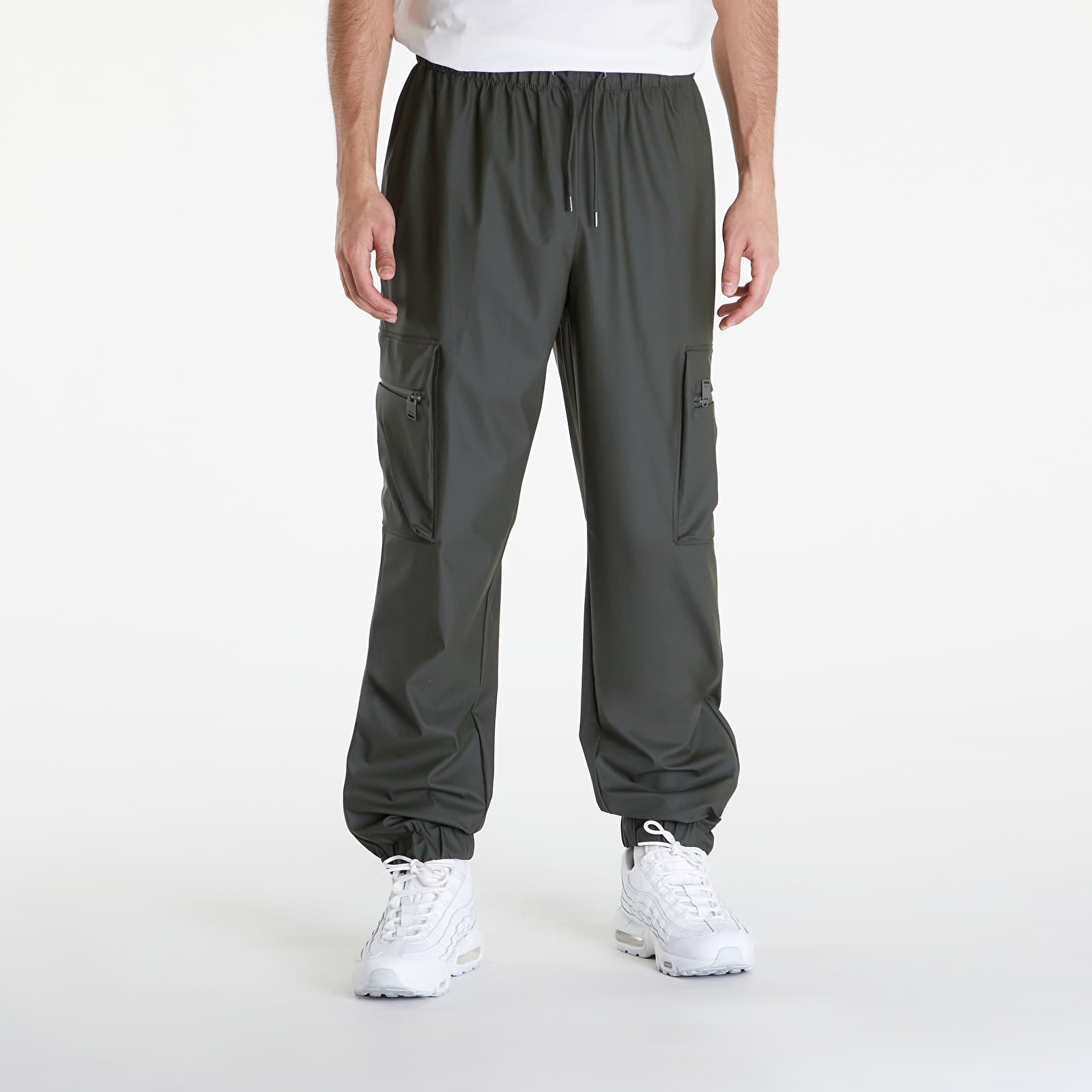 Farmerek és nadrágok Rains Cargo Rain Pants Regular W3 UNISEX 03 Green