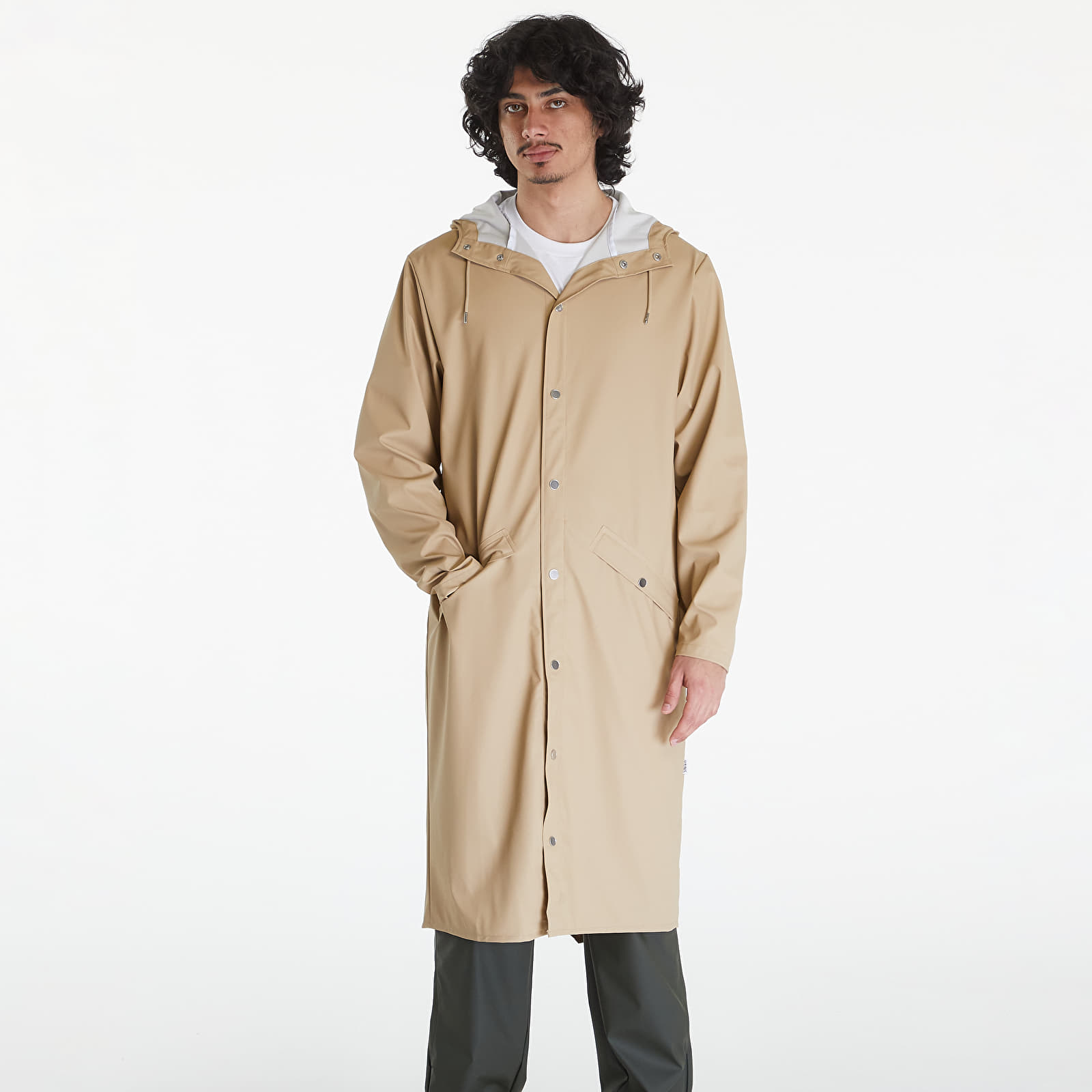 Jacken Rains Longer Jacket W3 UNISEX 24 Sand