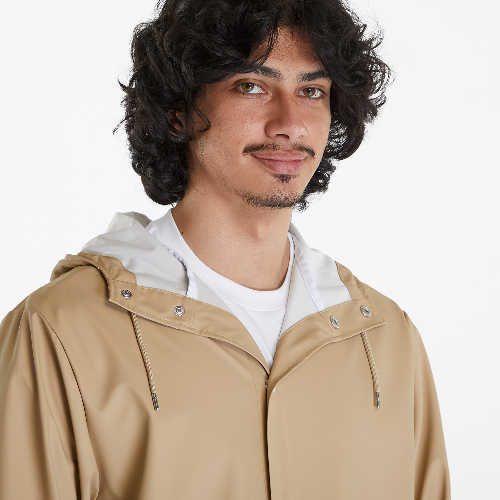Jacken Rains Longer Jacket W3 UNISEX 24 Sand